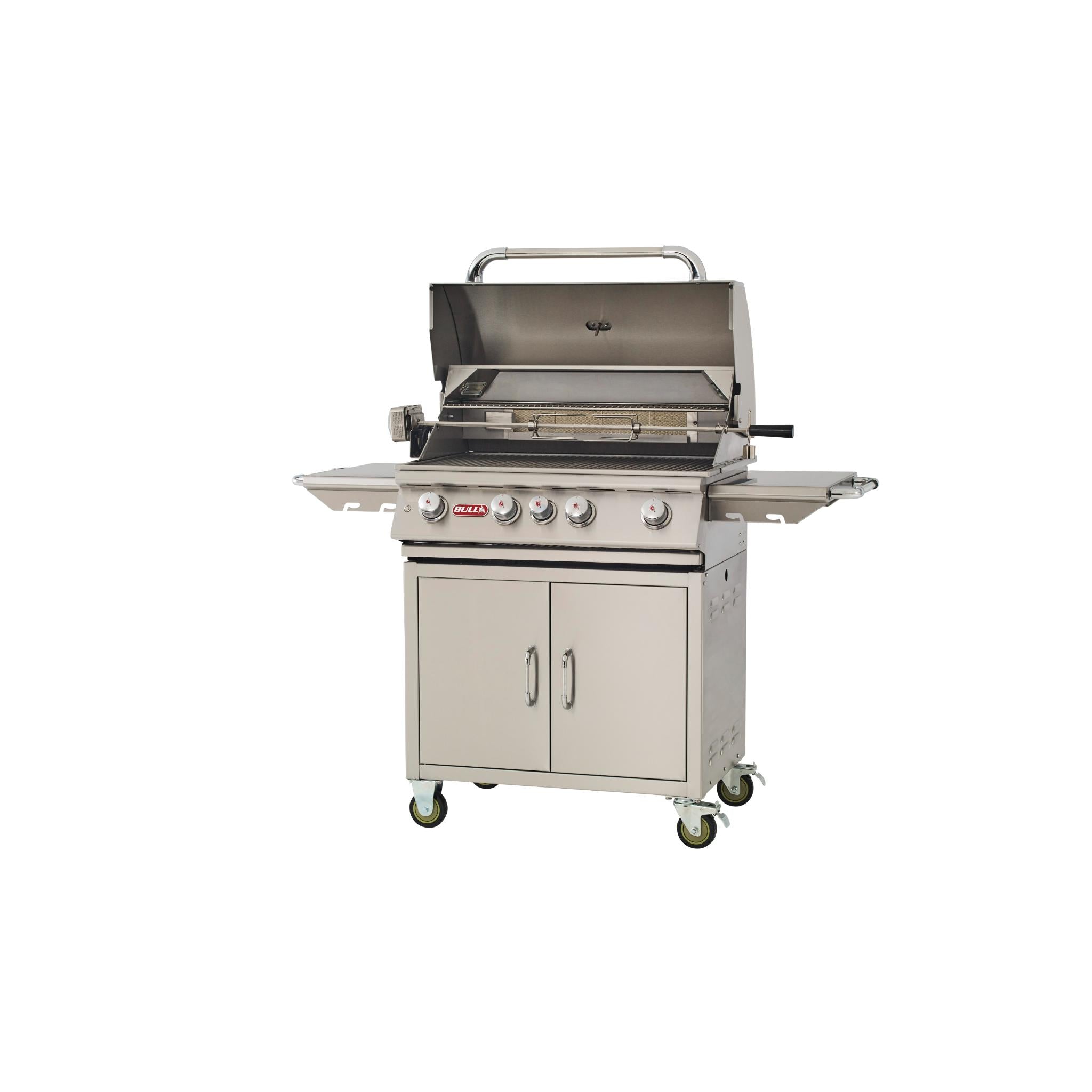 Bull 30" Angus Complete Grill Cart 4 Burner / 75,000 BTU's