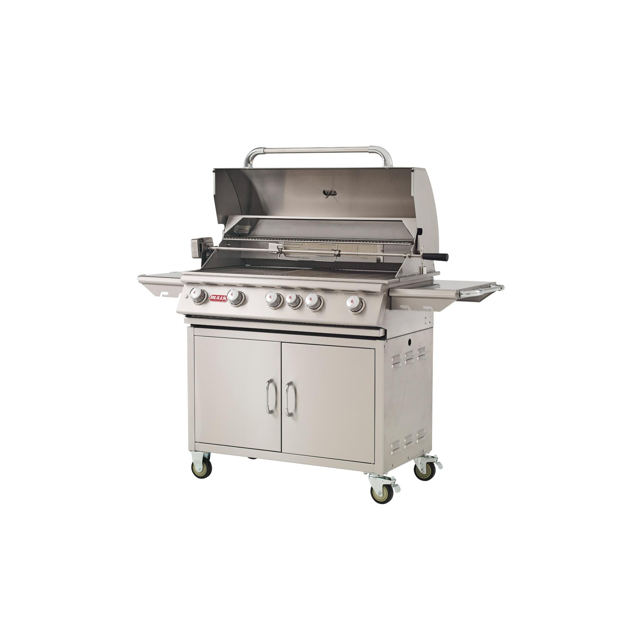 Bull 38" Brahma Complete Grill Cart 5 Burner / 90,000 BTU's