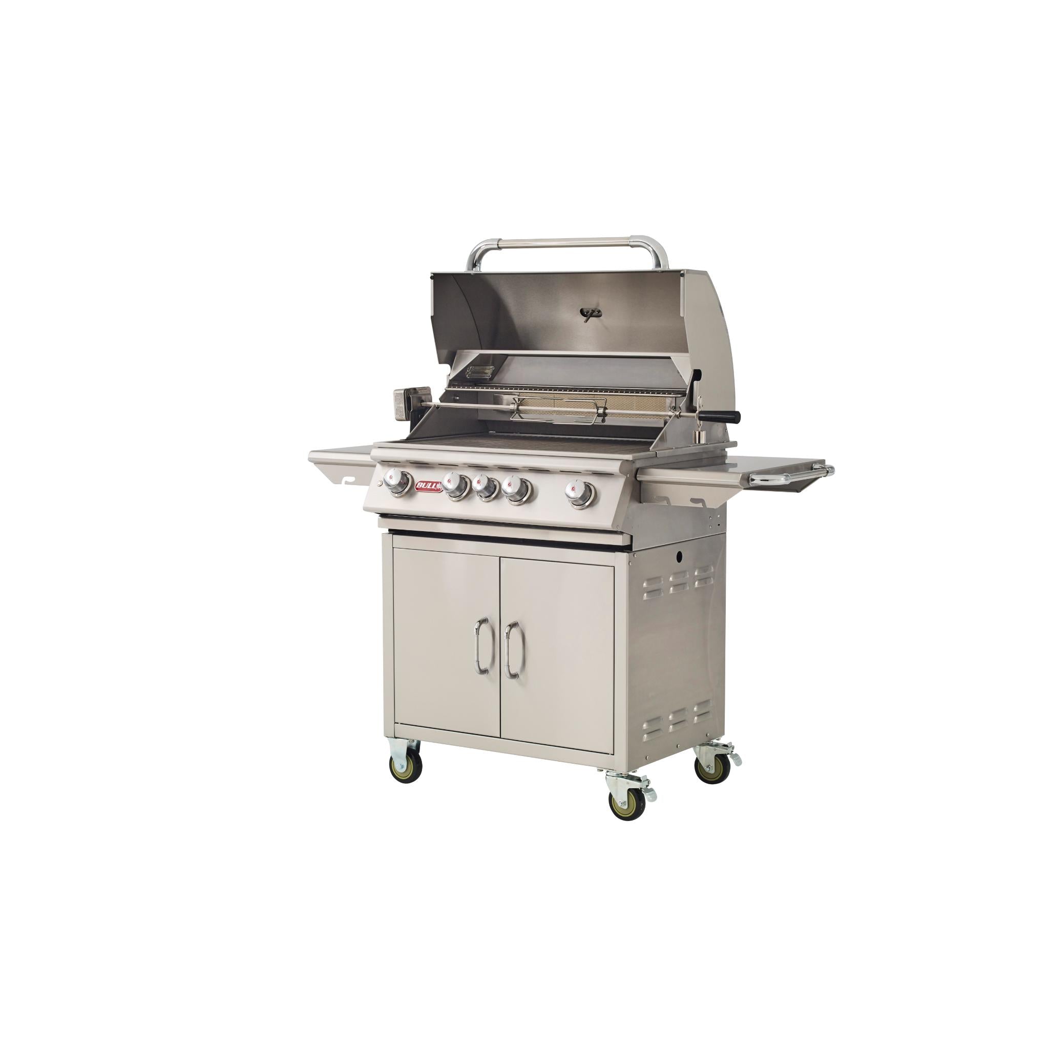 Bull 30" Angus Complete Grill Cart 4 Burner / 75,000 BTU's