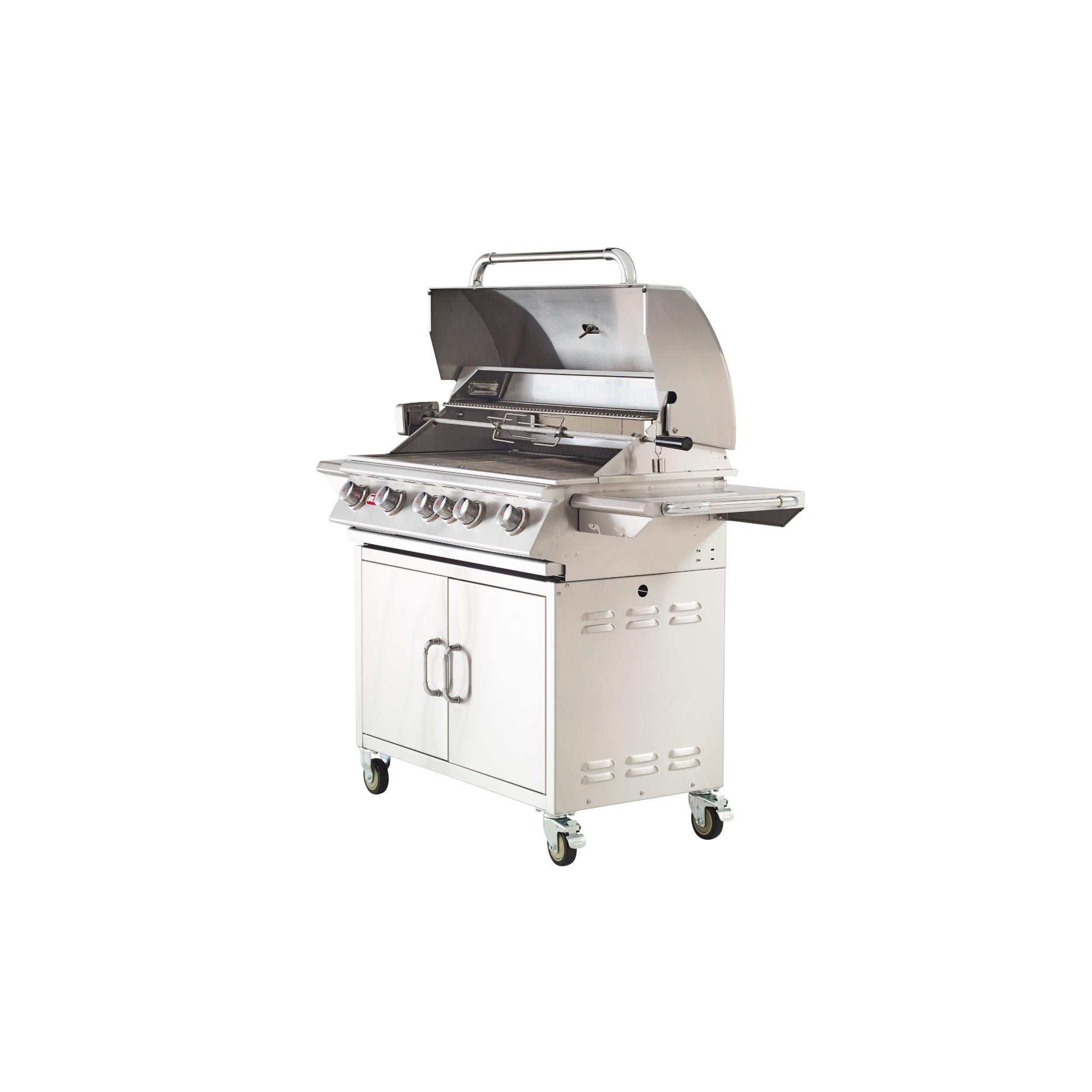 Bull 38" Brahma Complete Grill Cart 5 Burner / 90,000 BTU's