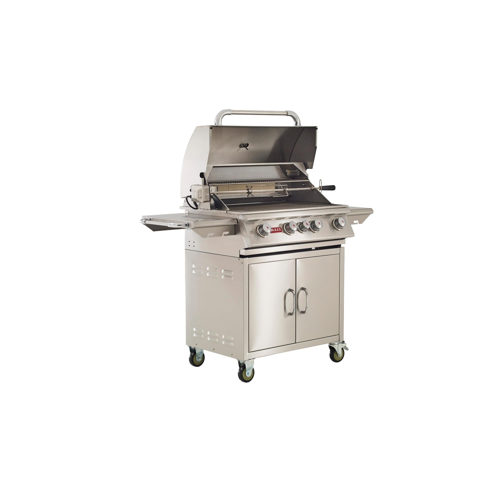 Bull 30" Angus Complete Grill Cart 4 Burner / 75,000 BTU's