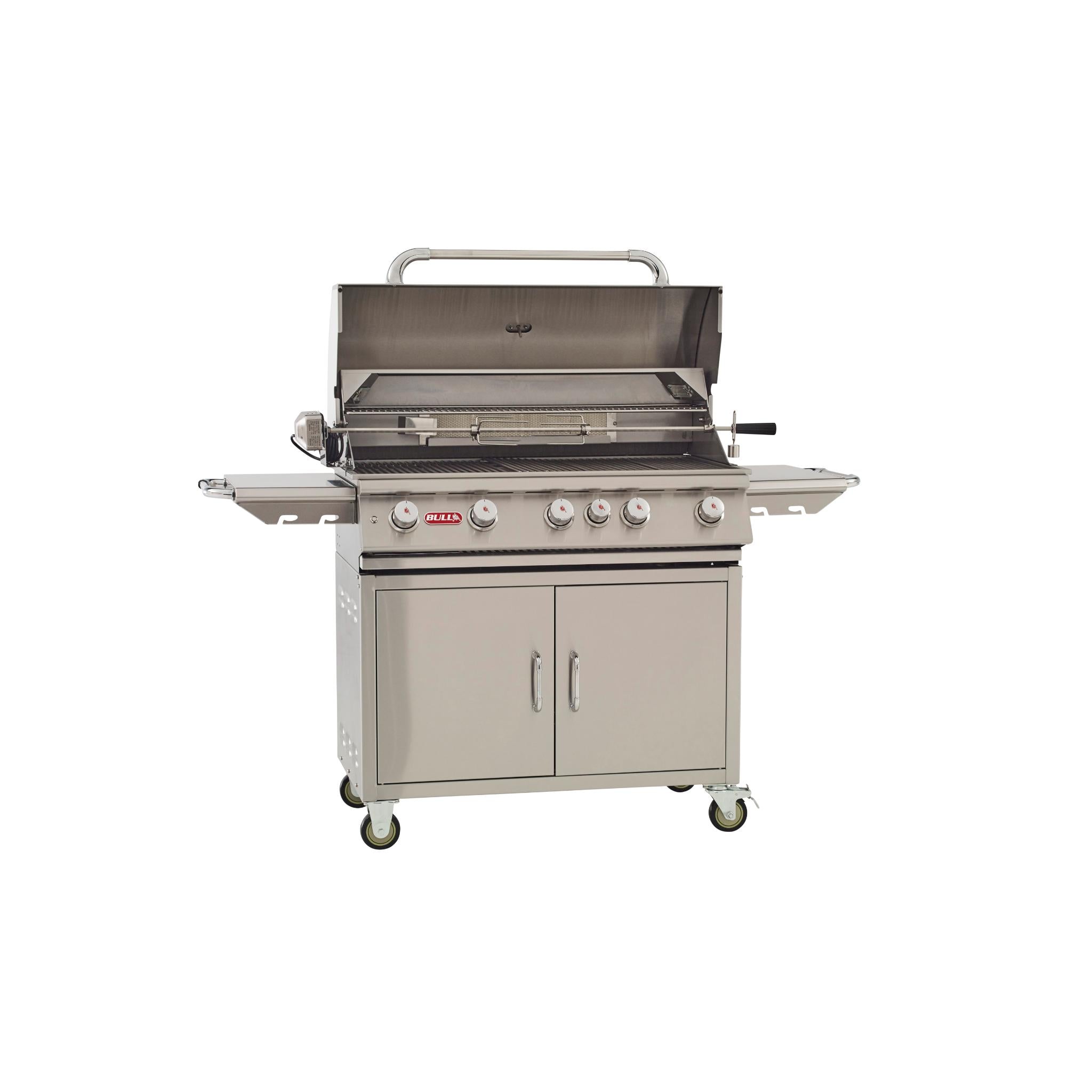 Bull 38" Brahma Complete Grill Cart 5 Burner / 90,000 BTU's