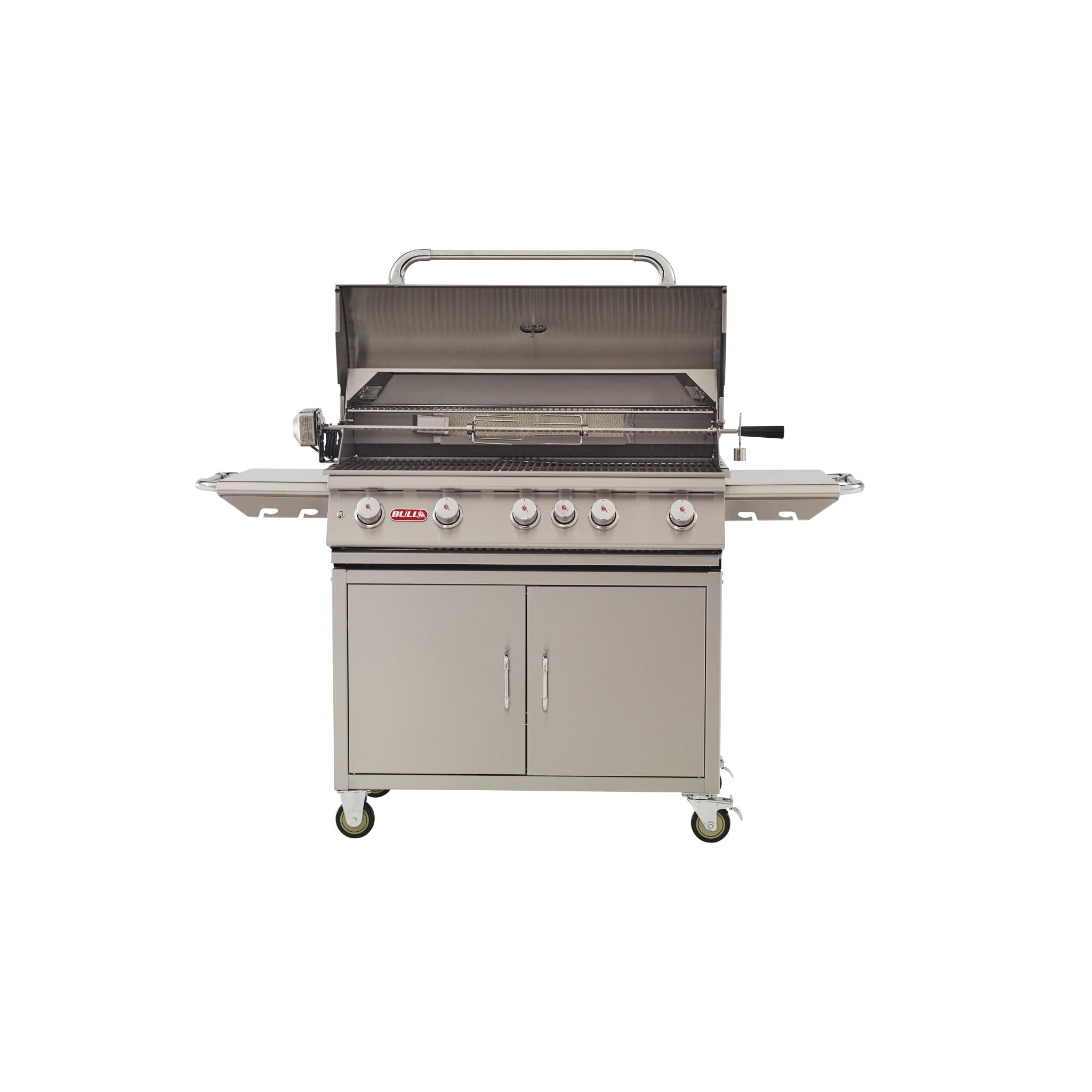 Bull 38" Brahma Complete Grill Cart 5 Burner / 90,000 BTU's