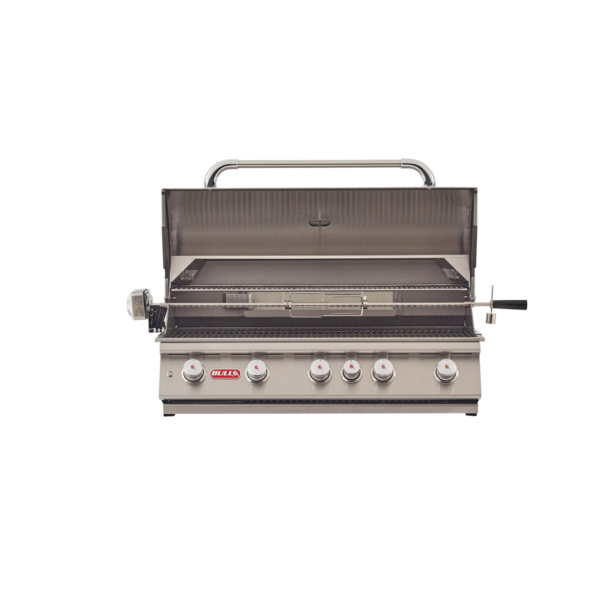 Bull 38" Brahma Drop In Grill w/light 5 Burner / 90,000 BTU's