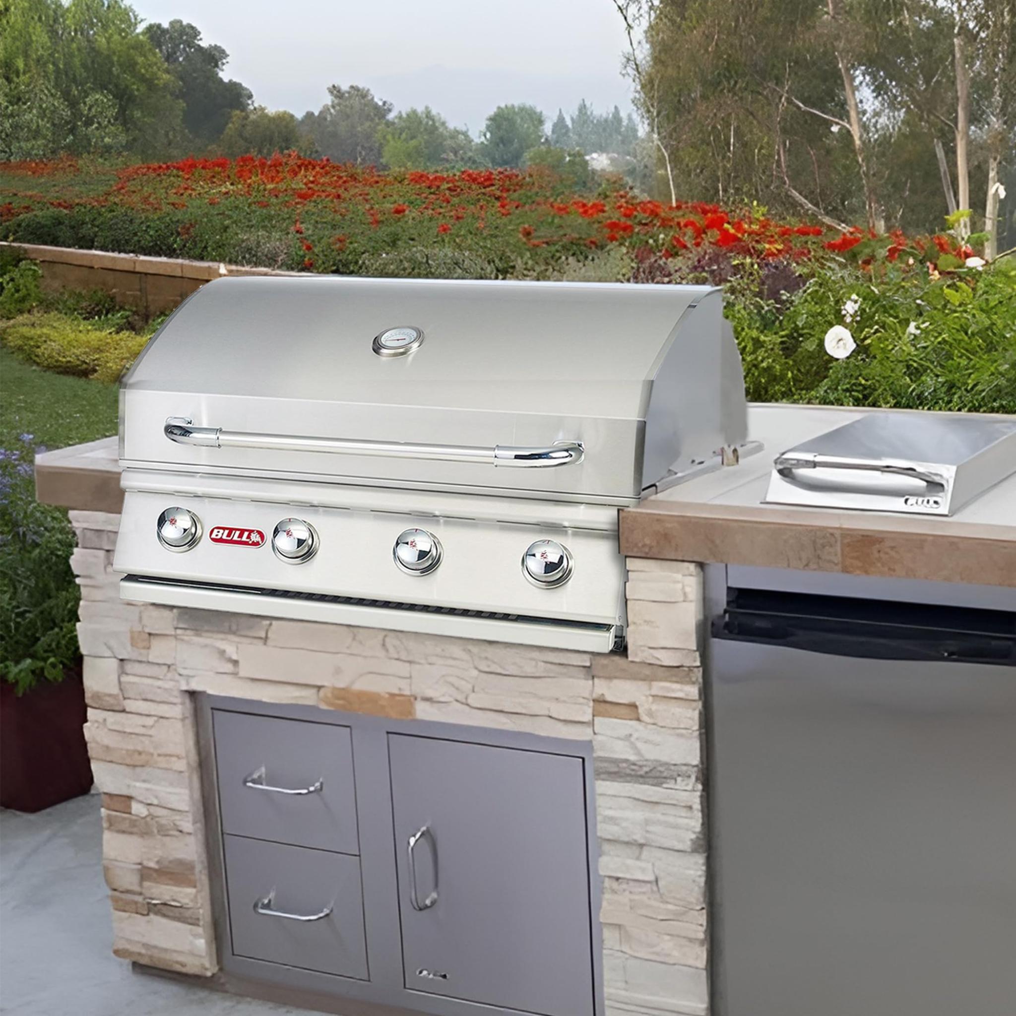 Bull 30" Outlaw Drop In Grill 4 Burner / 60,000 BTU's