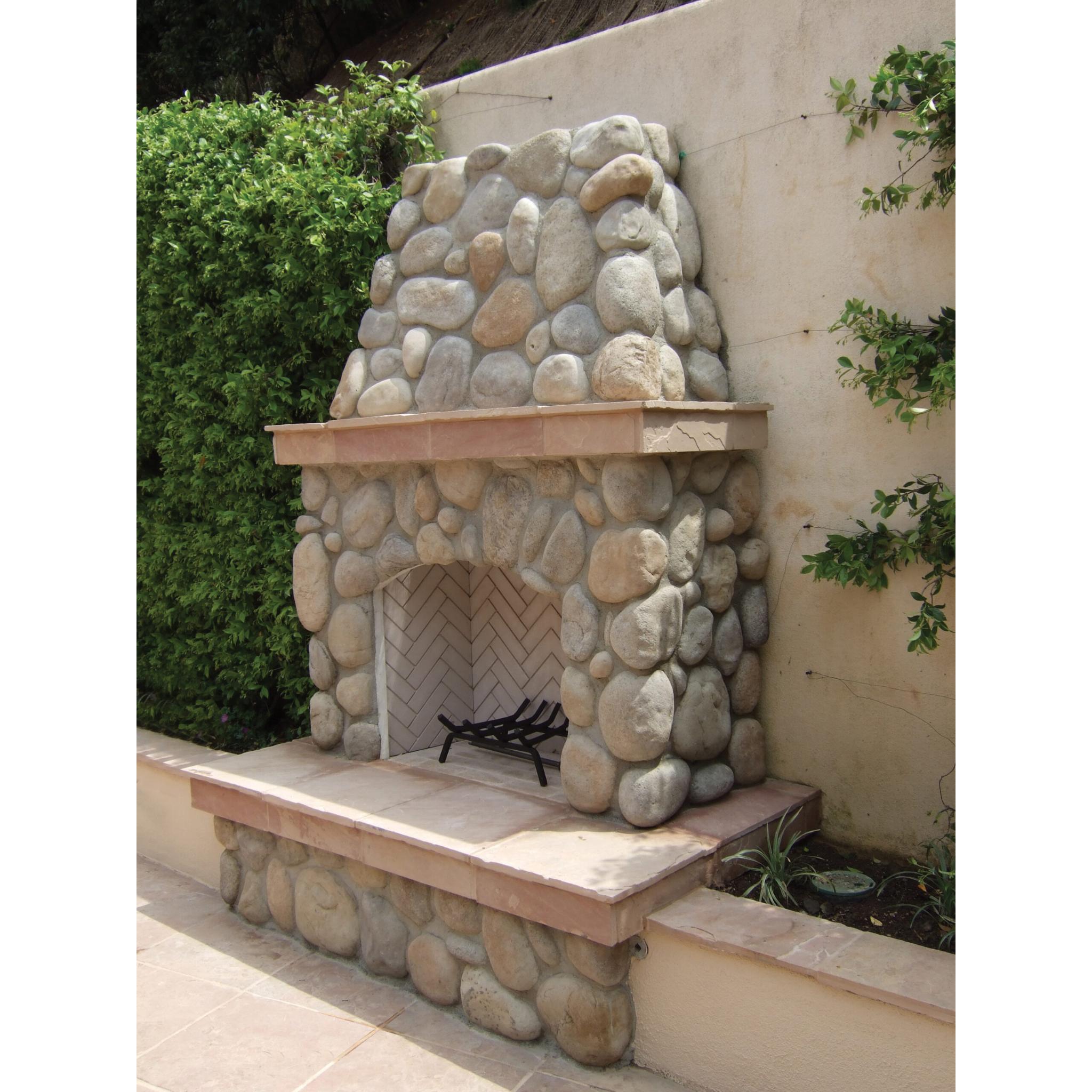 American Fyre Designs Contractors Model Outdoor Gas Fireplace