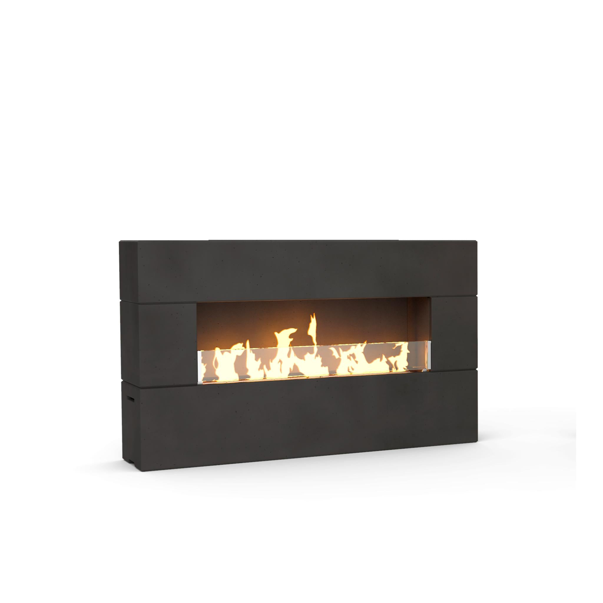 American Fyre Designs 72" Milan Low Linear Outdoor Gas Fireplace