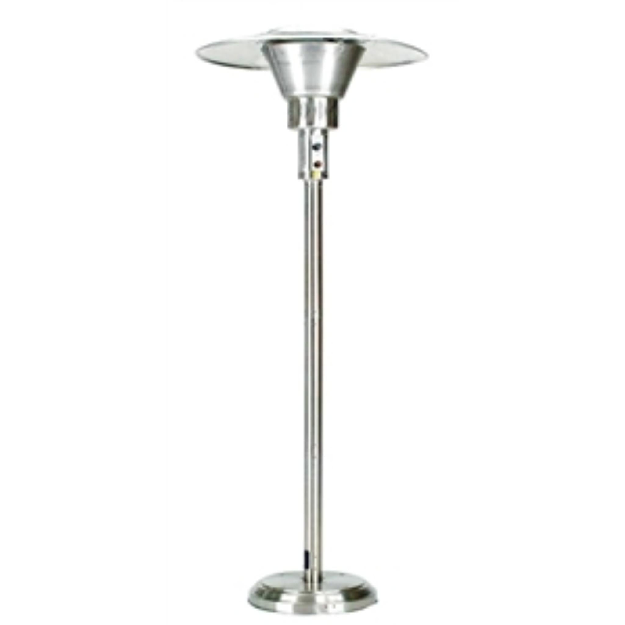 Schwank Fixed Mount Parasol Stainless Steel Patio Heater, Natural Gas