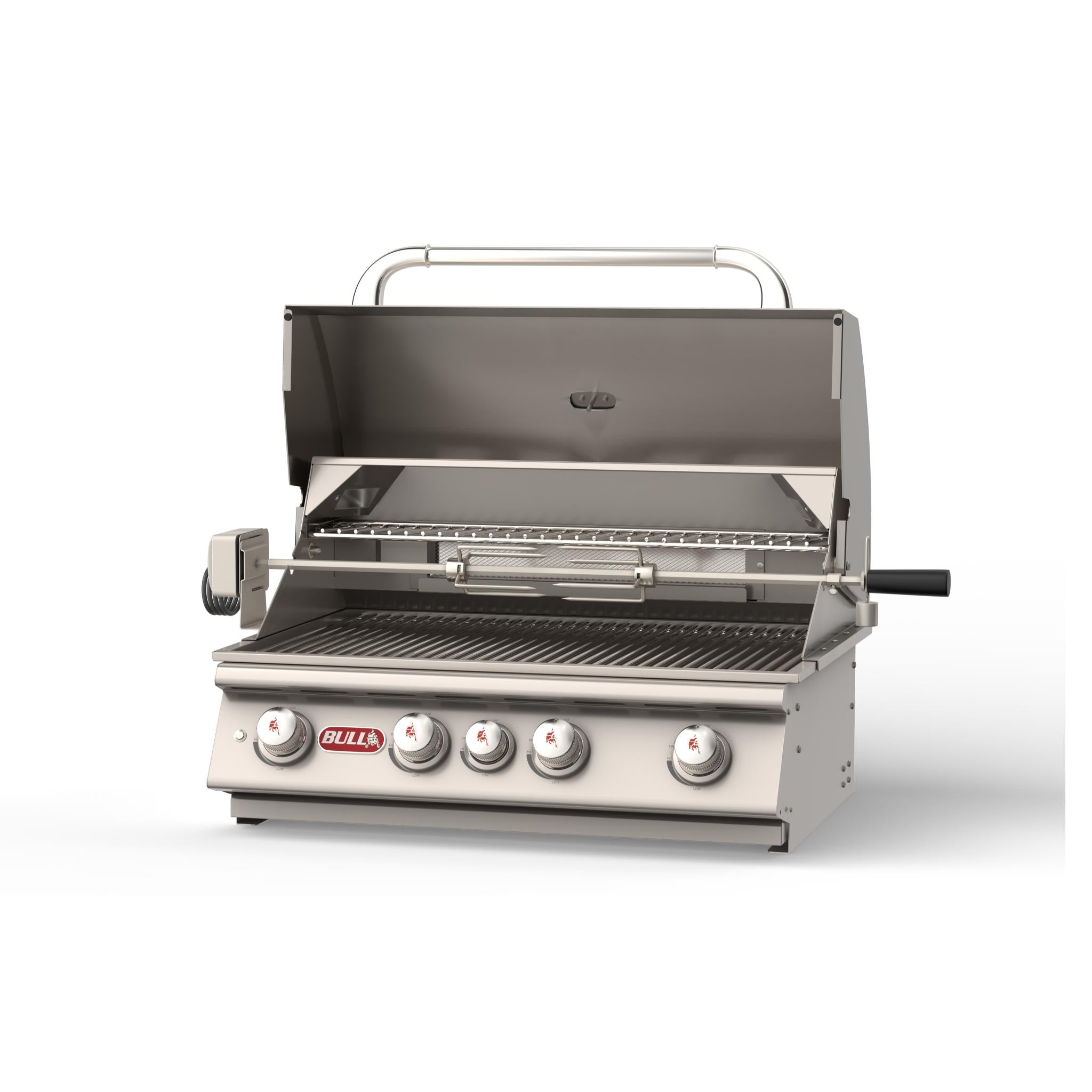 Bull 30" Angus Drop In Grill w/light 4 Burner / 75,000 BTU's