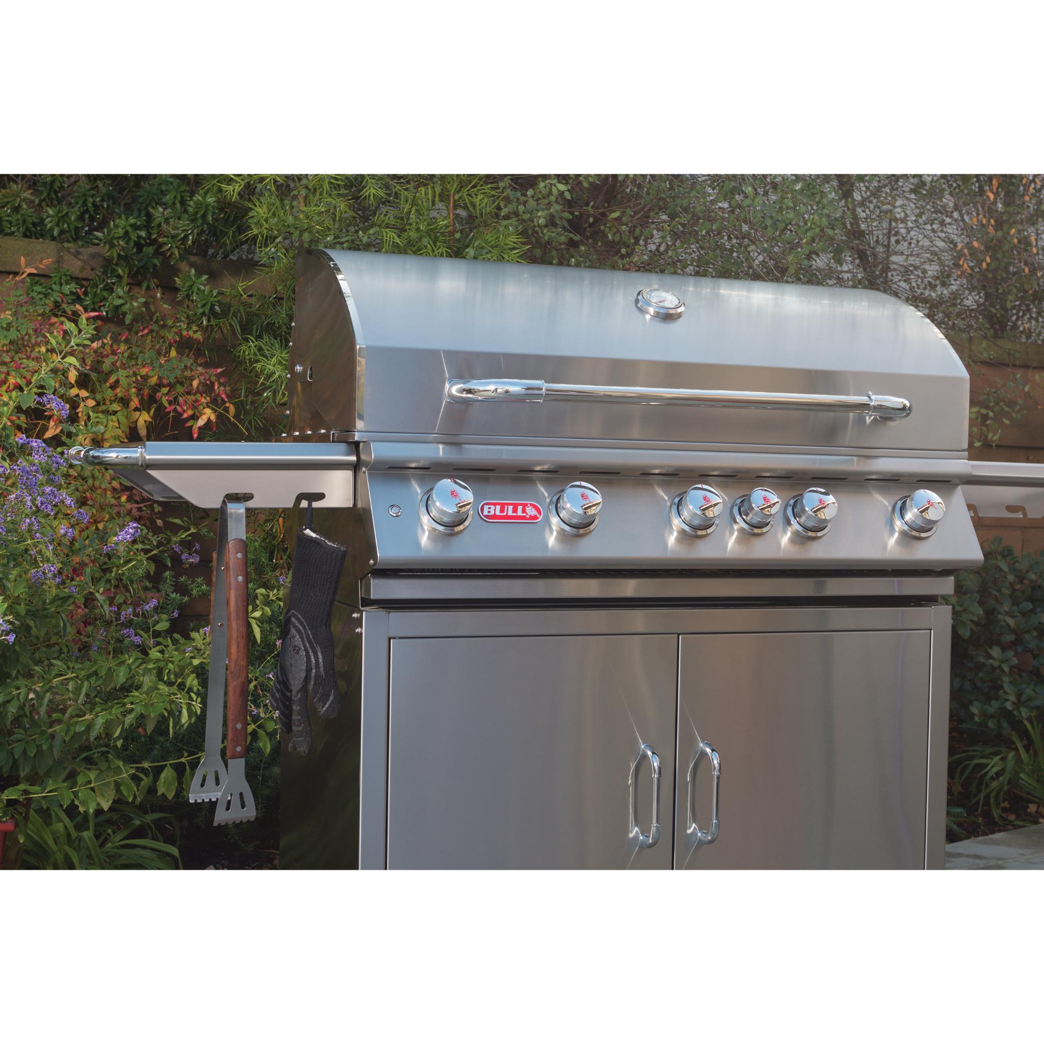 Bull 38" Brahma Complete Grill Cart 5 Burner / 90,000 BTU's