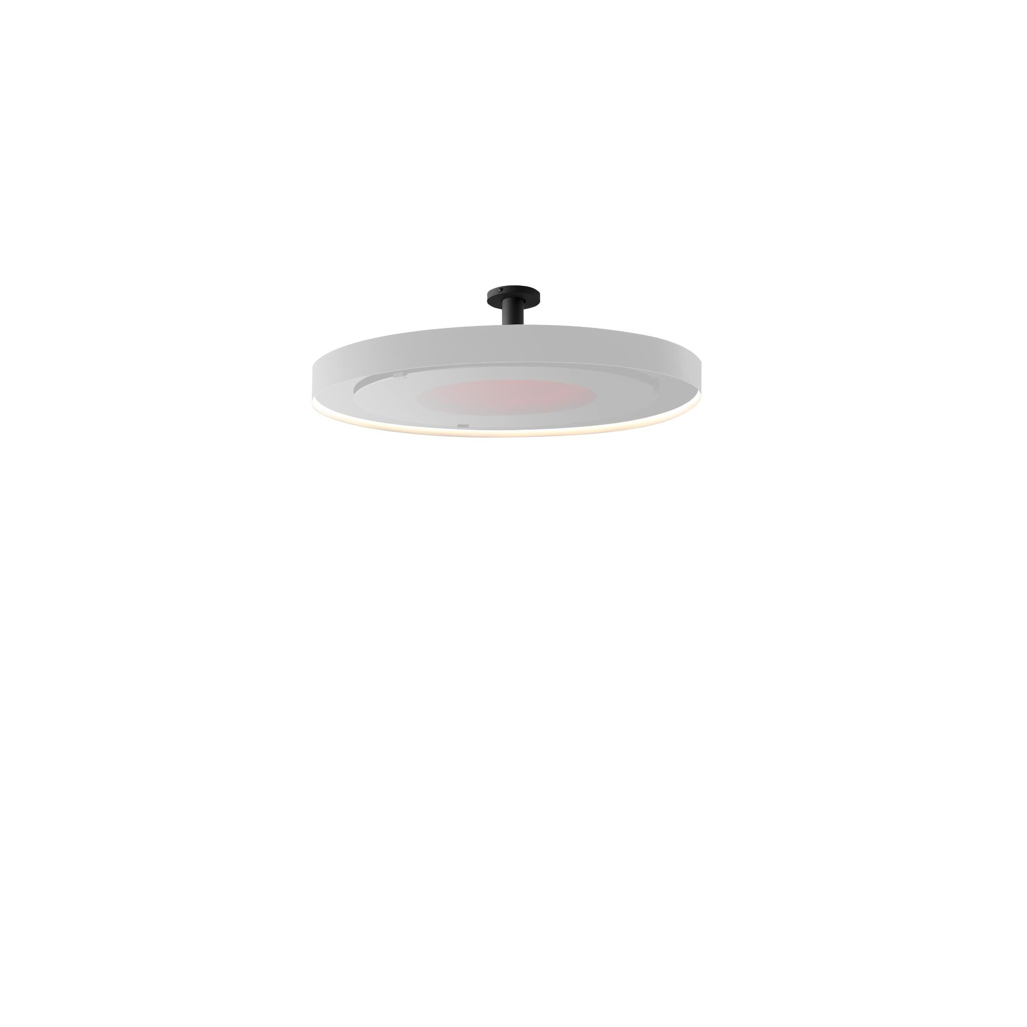 Bromic Eclipse Smart-Heat Electric Pendant Heater with 8" Ceiling Mount