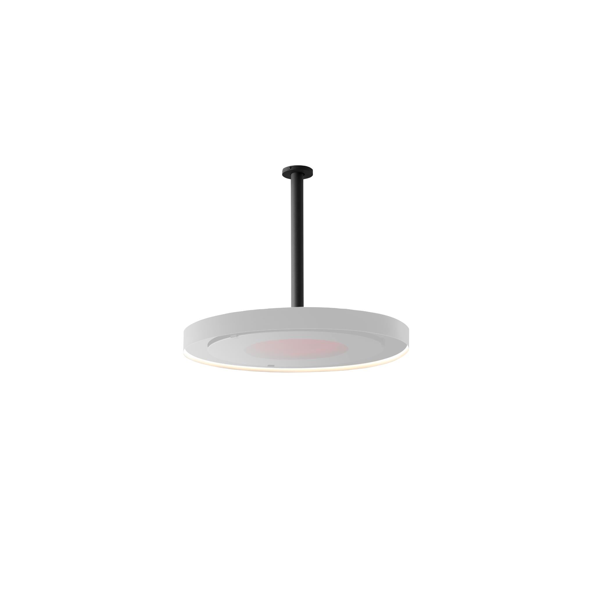 Bromic Eclipse Smart-Heat Electric Pendant Heater with 24" Ceiling Mount