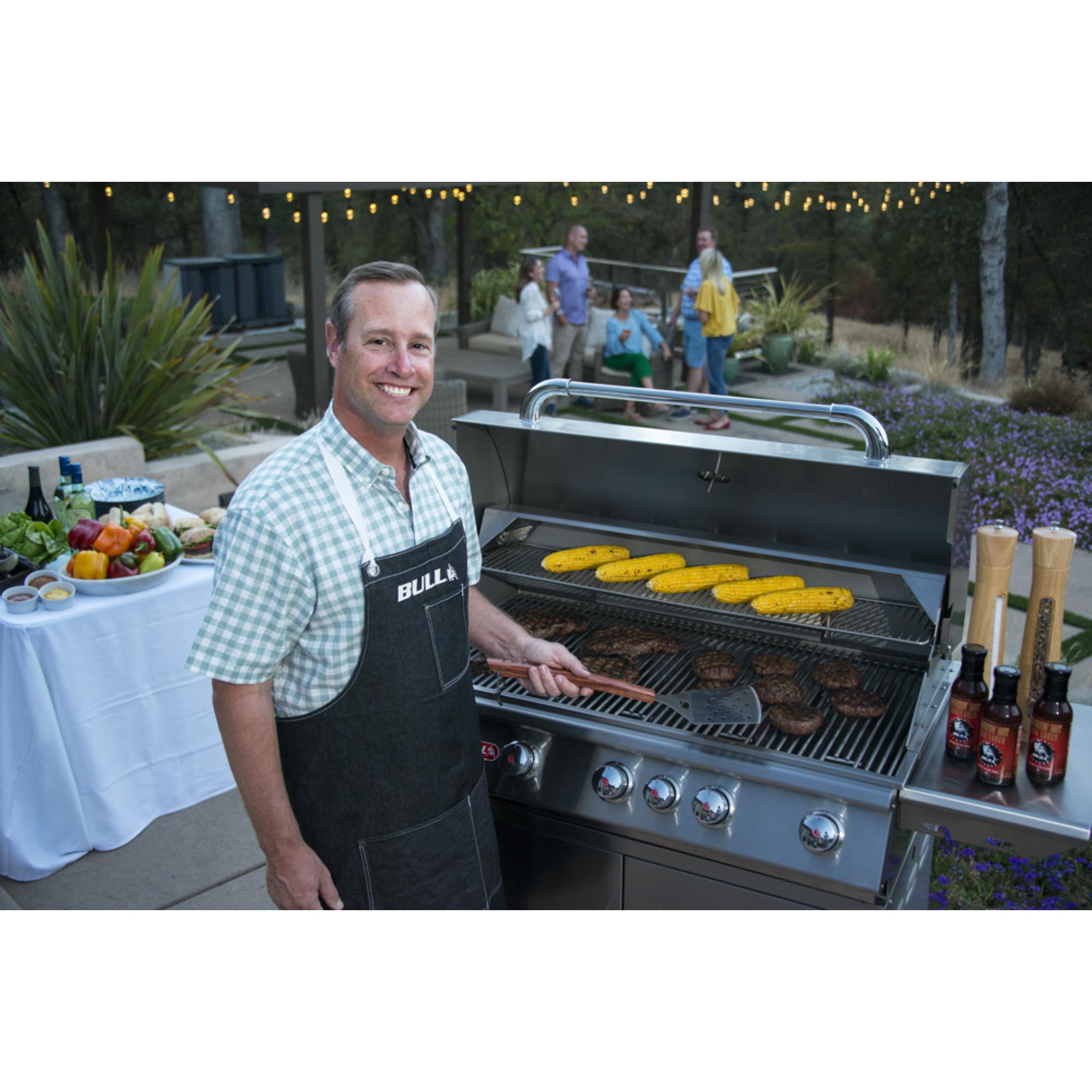 Bull 38" Brahma Complete Grill Cart 5 Burner / 90,000 BTU's