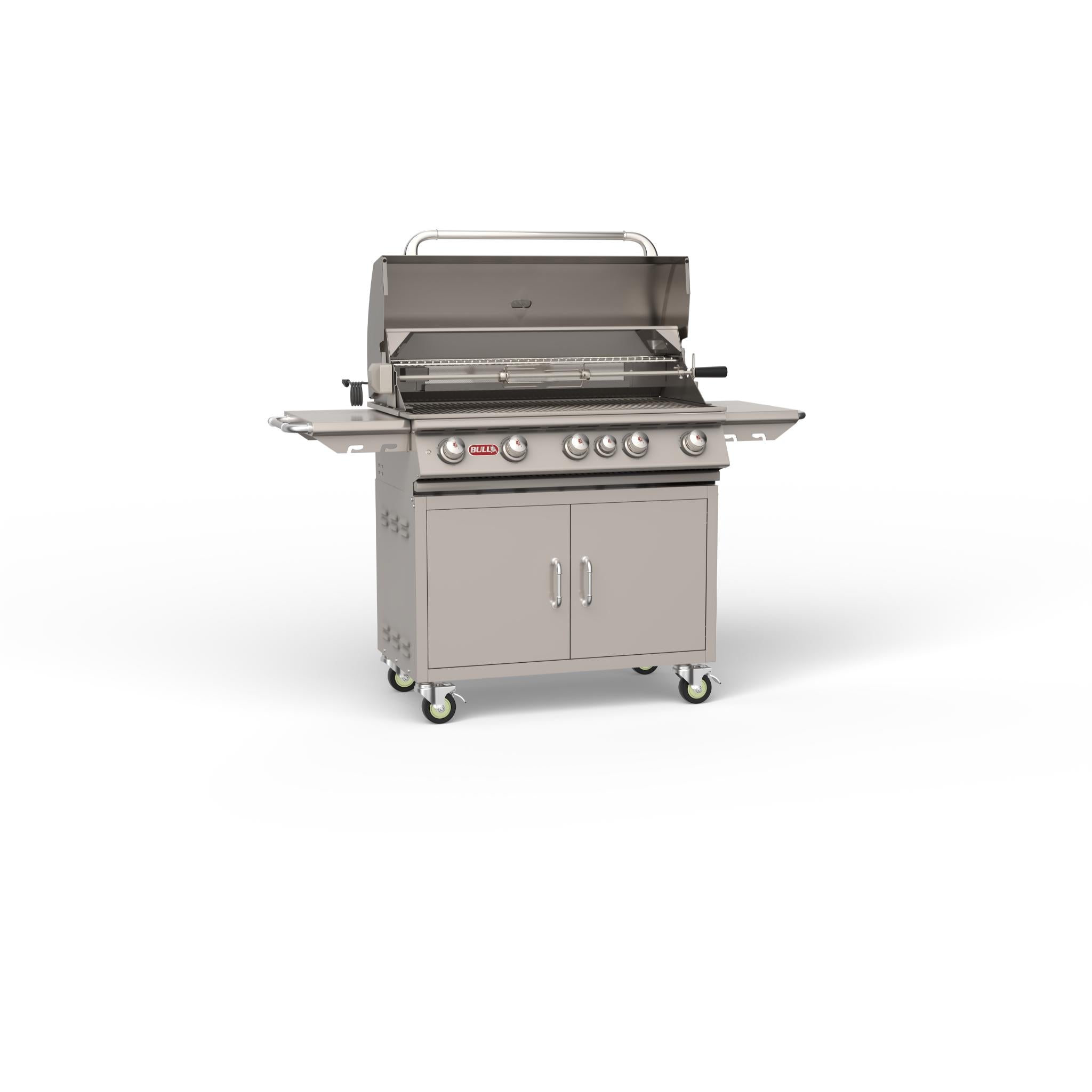Bull 38" Brahma Complete Grill Cart 5 Burner / 90,000 BTU's