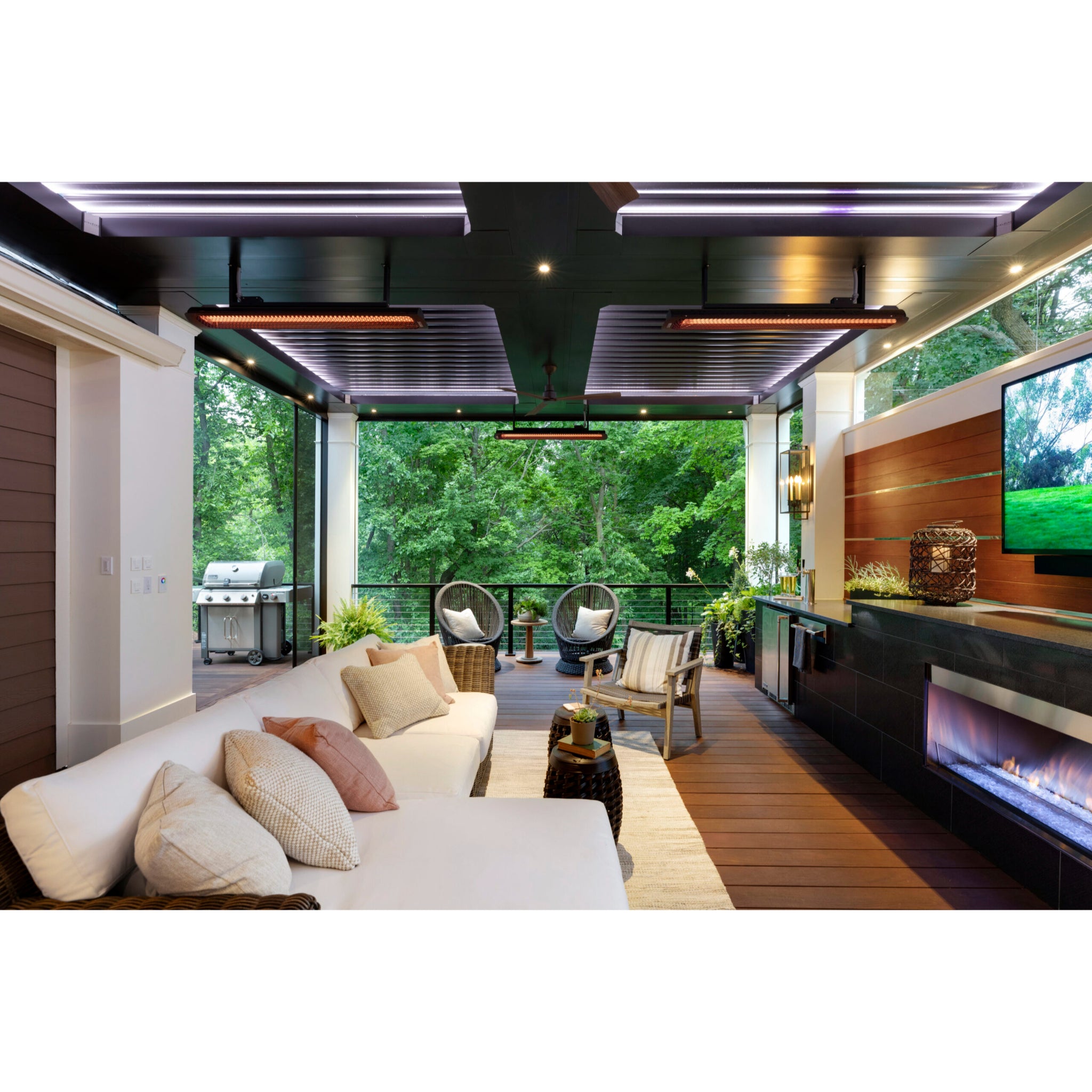 Bromic Tungsten Smart-Heat Electric Outdoor Heaters 44"