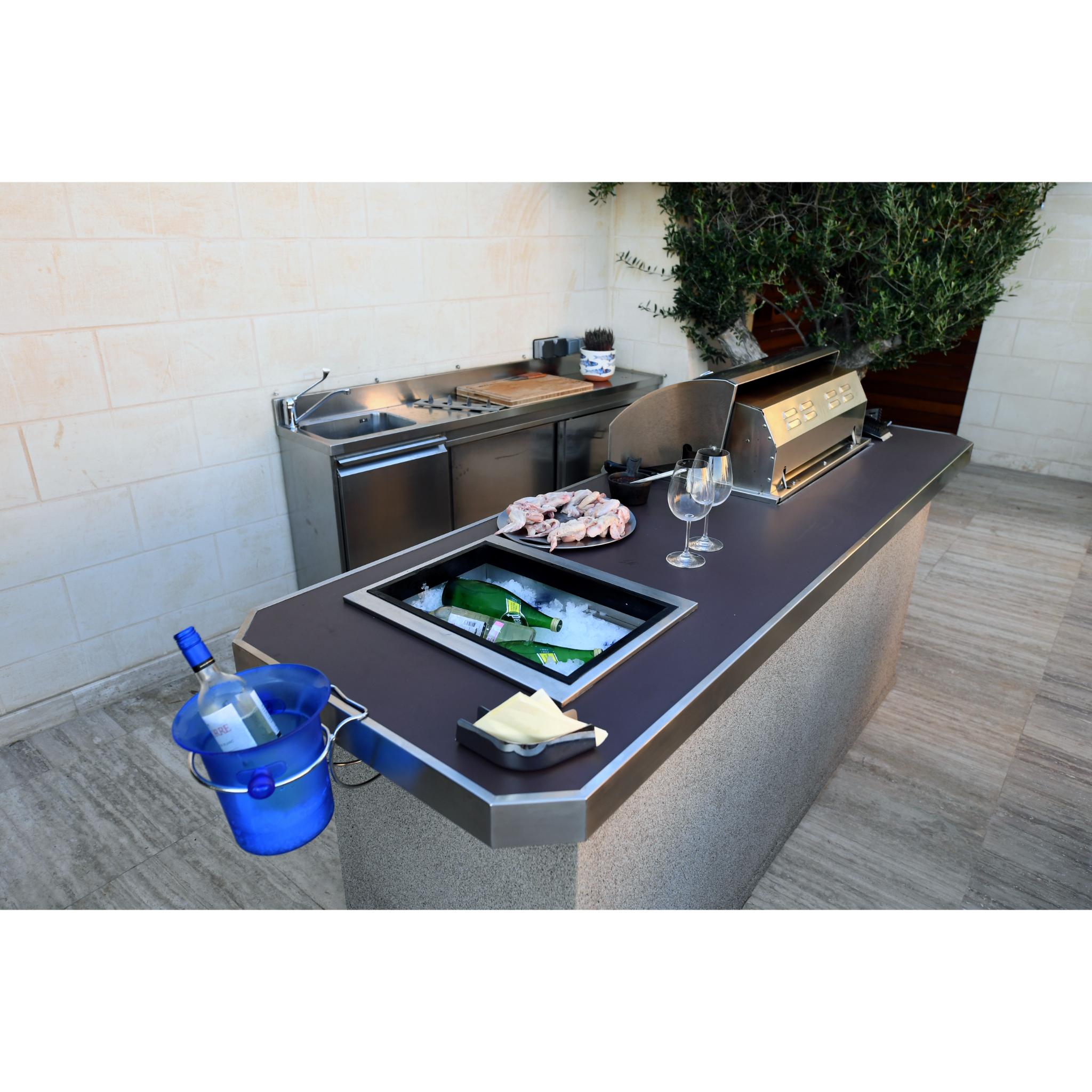 Bull Stainless Steel Ice Chest