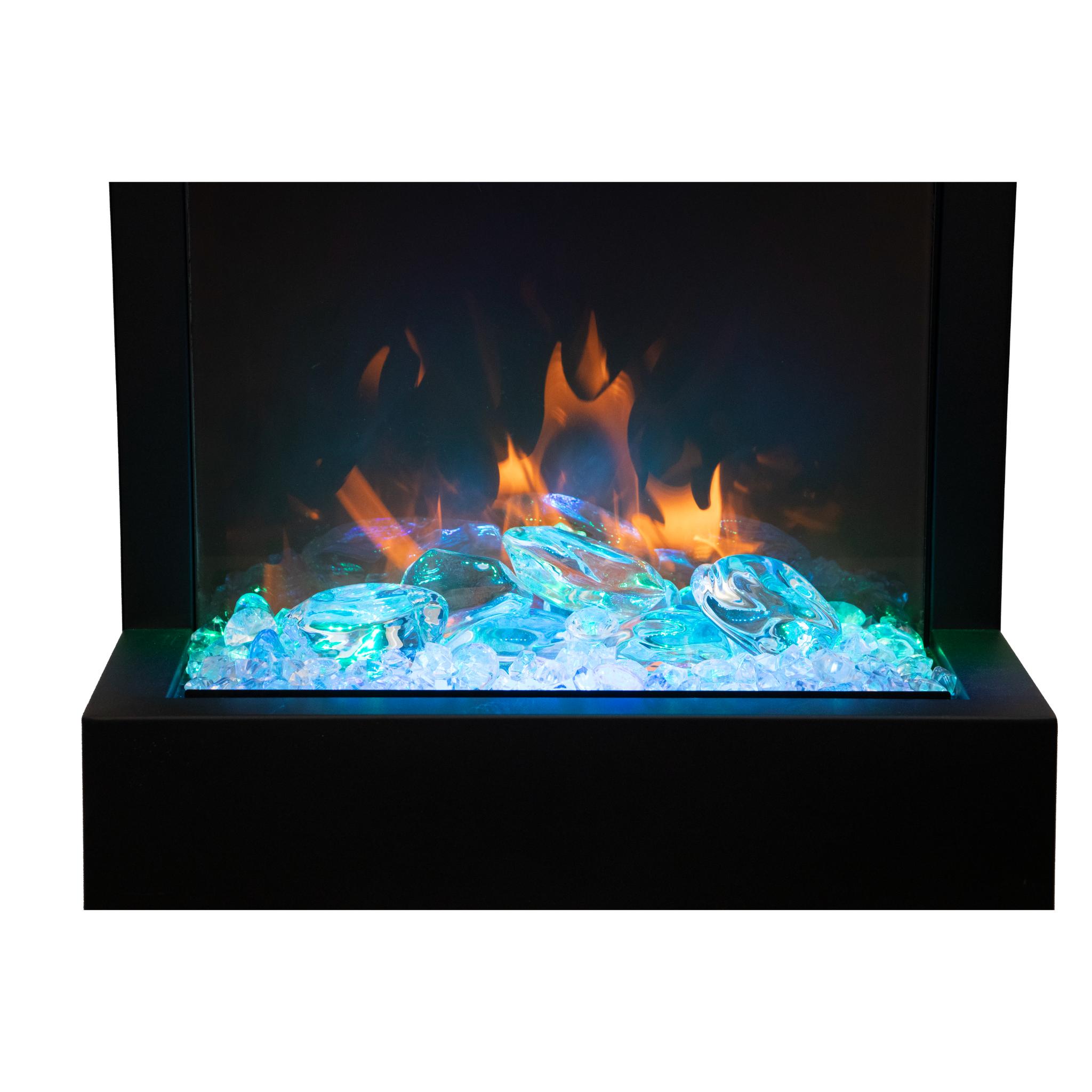 Amantii 20 Inch Cube Smart Lumina Electric Fireplace