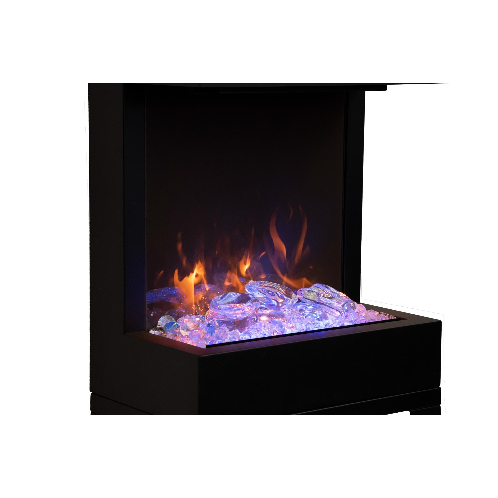 Amantii 20 Inch Cube Smart Lumina Electric Fireplace