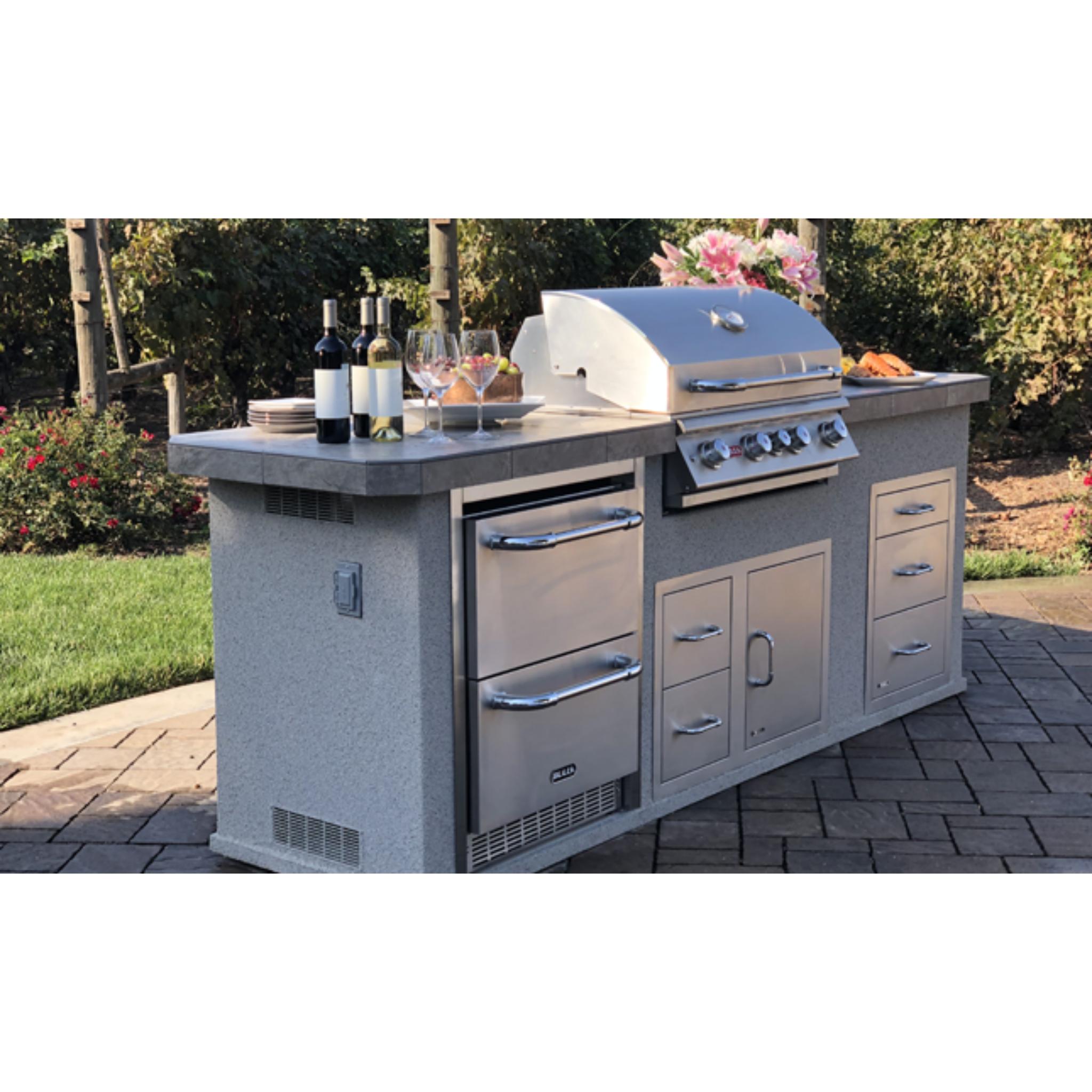 Bull 30" Angus Drop In Grill w/light 4 Burner / 75,000 BTU's