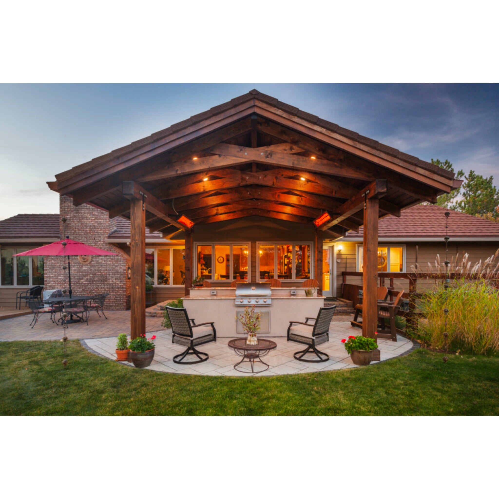 Bromic Tungsten Smart-Heat Electric Outdoor Heaters 56"