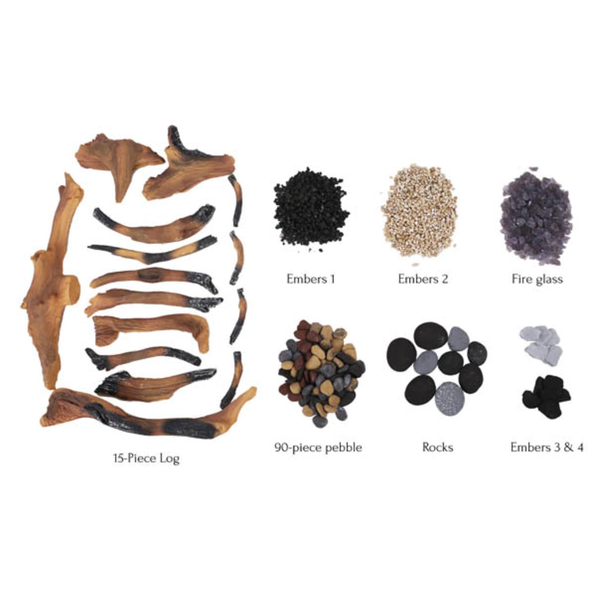 Sierra Flame 45 Inch Tahoe Outdoor Linear Vent Free Gas Fireplace