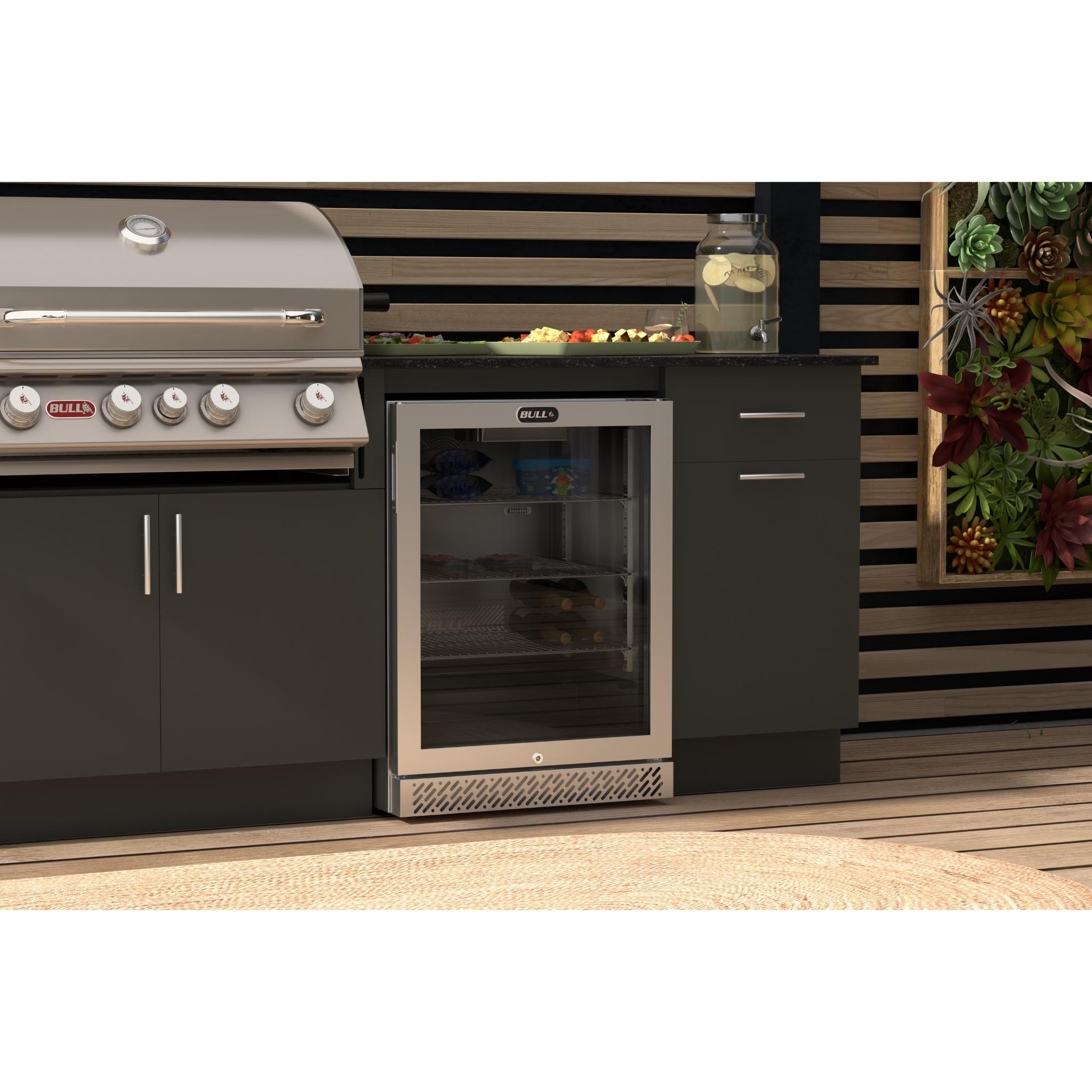 Bull Glass Door Refrigerator