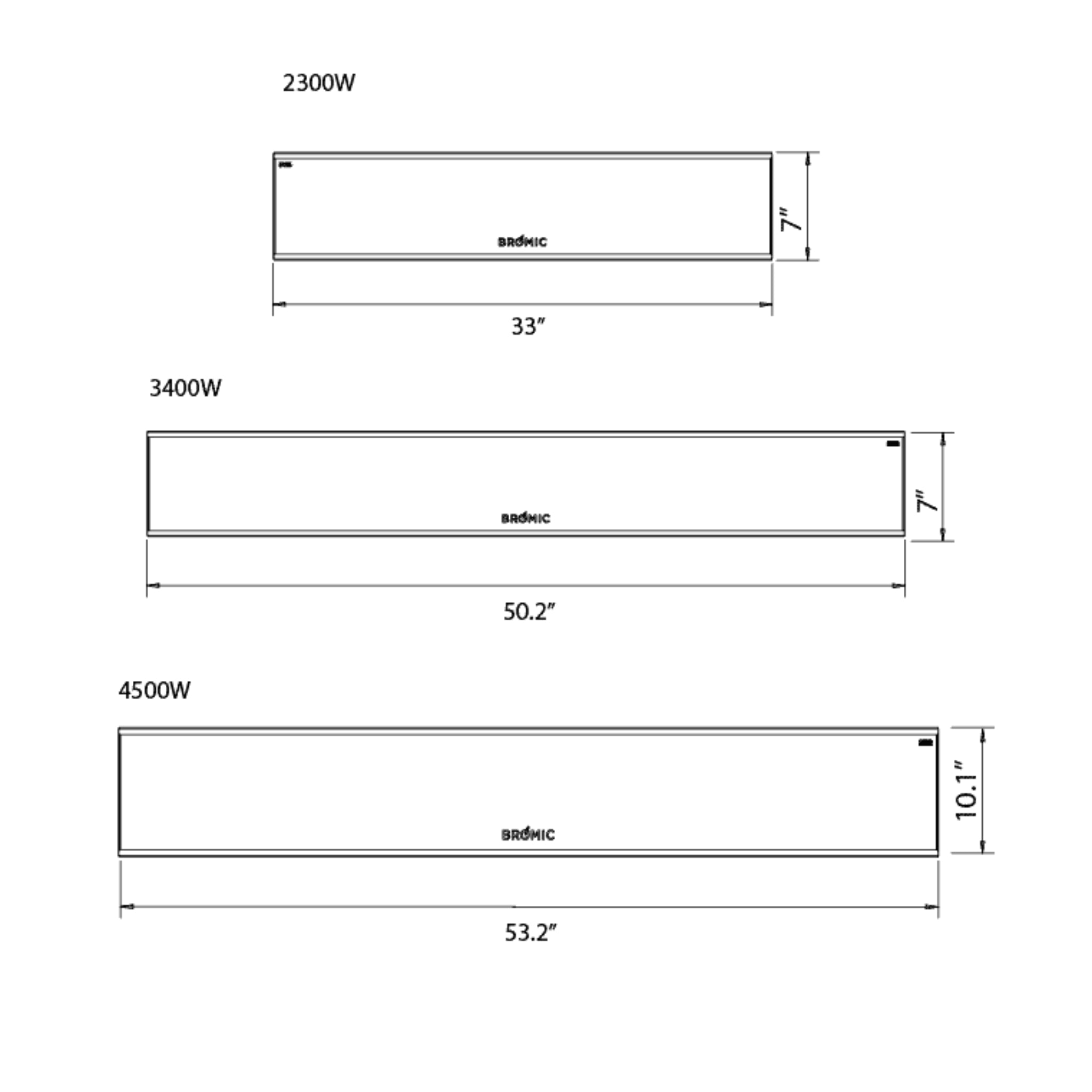 Bromic Platinum Smart-Heat Electric Outdoor Heaters