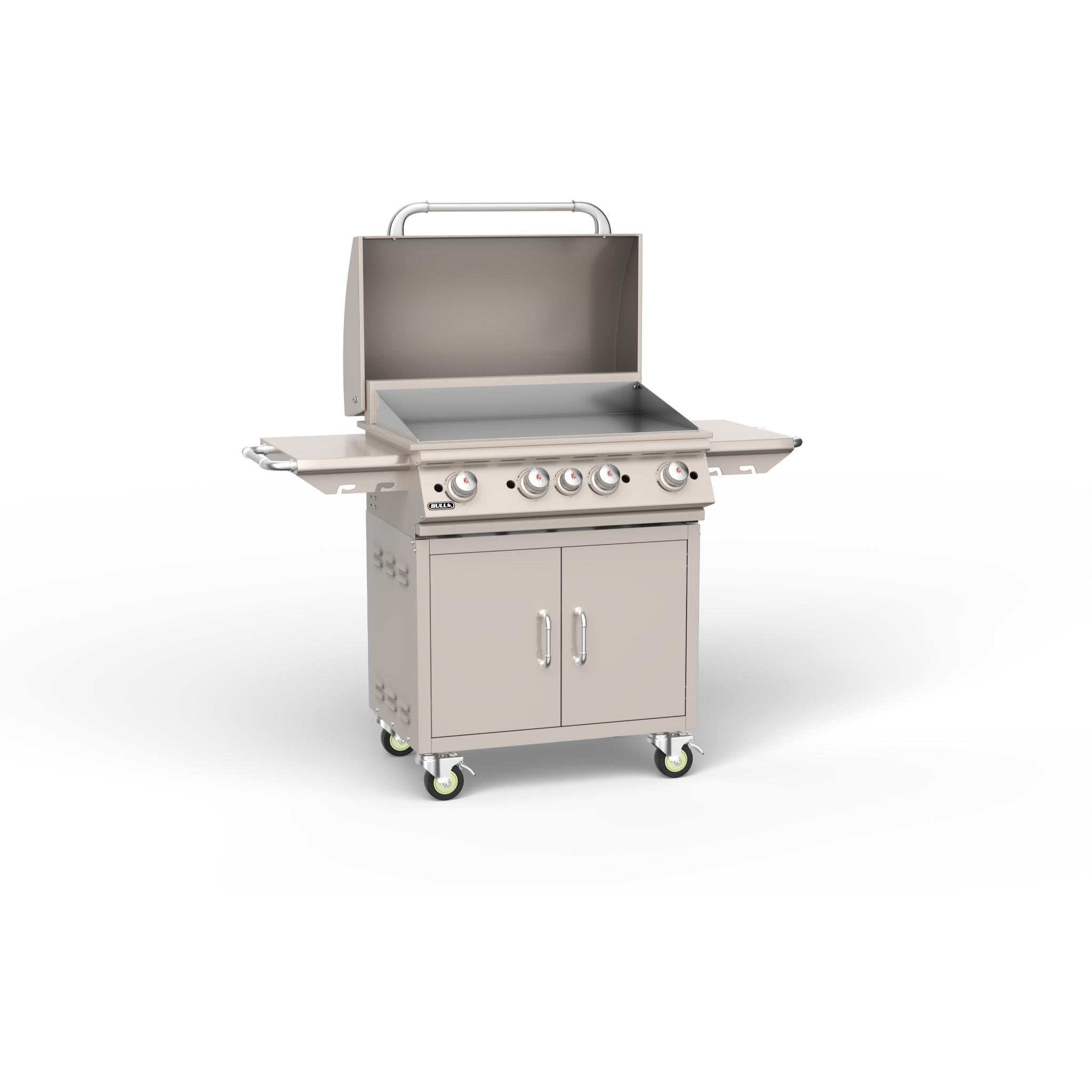 Bull 30" Professional Griddle Complete Grill Cart 4 Burner / 60,000 BTU's