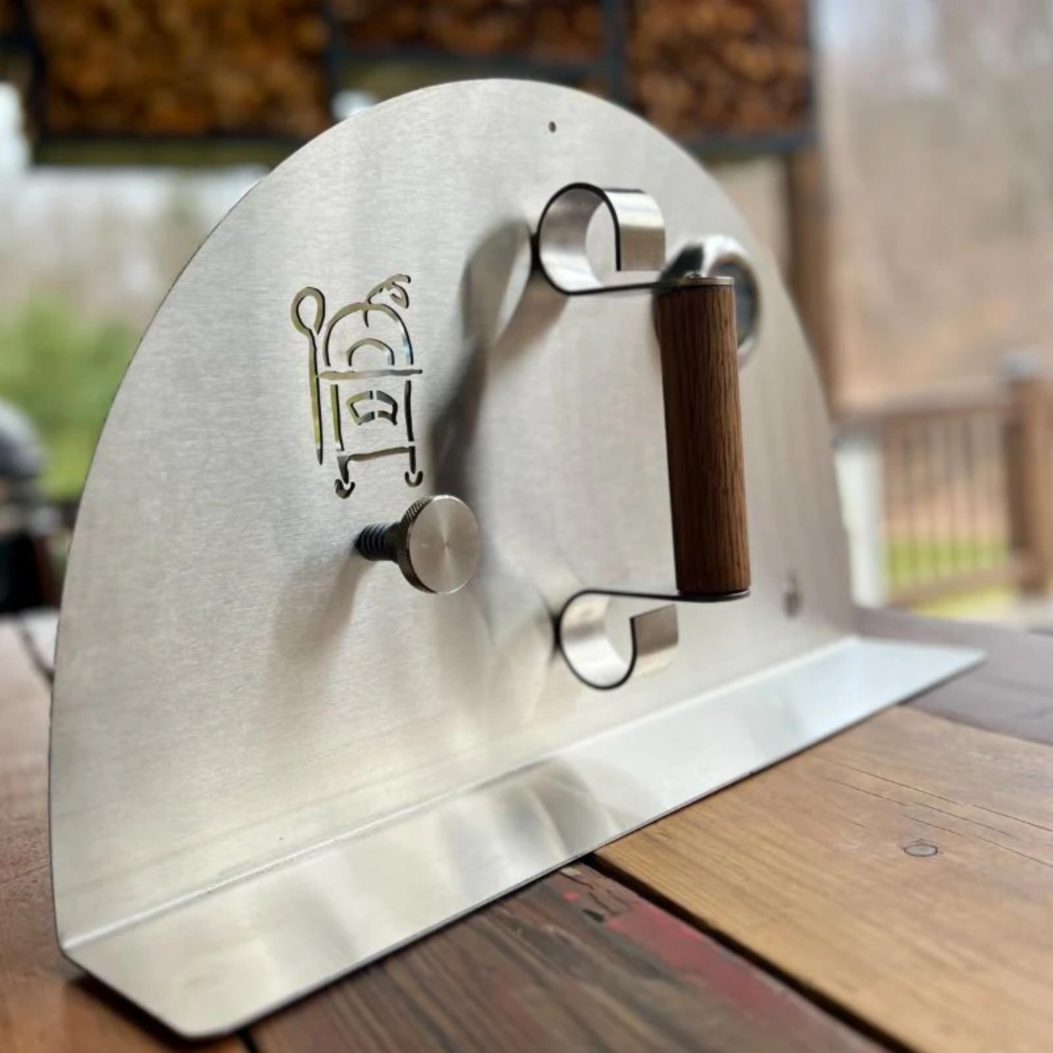 HPC Forno de Pizza Pizza Oven Door with Thermometer