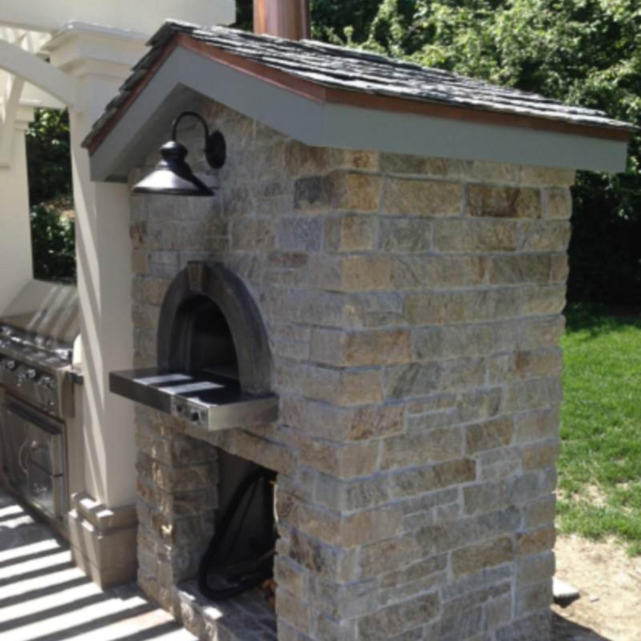 HPC Forno de Pizza Di Napoli Ready to Finish Built In Pizza Oven