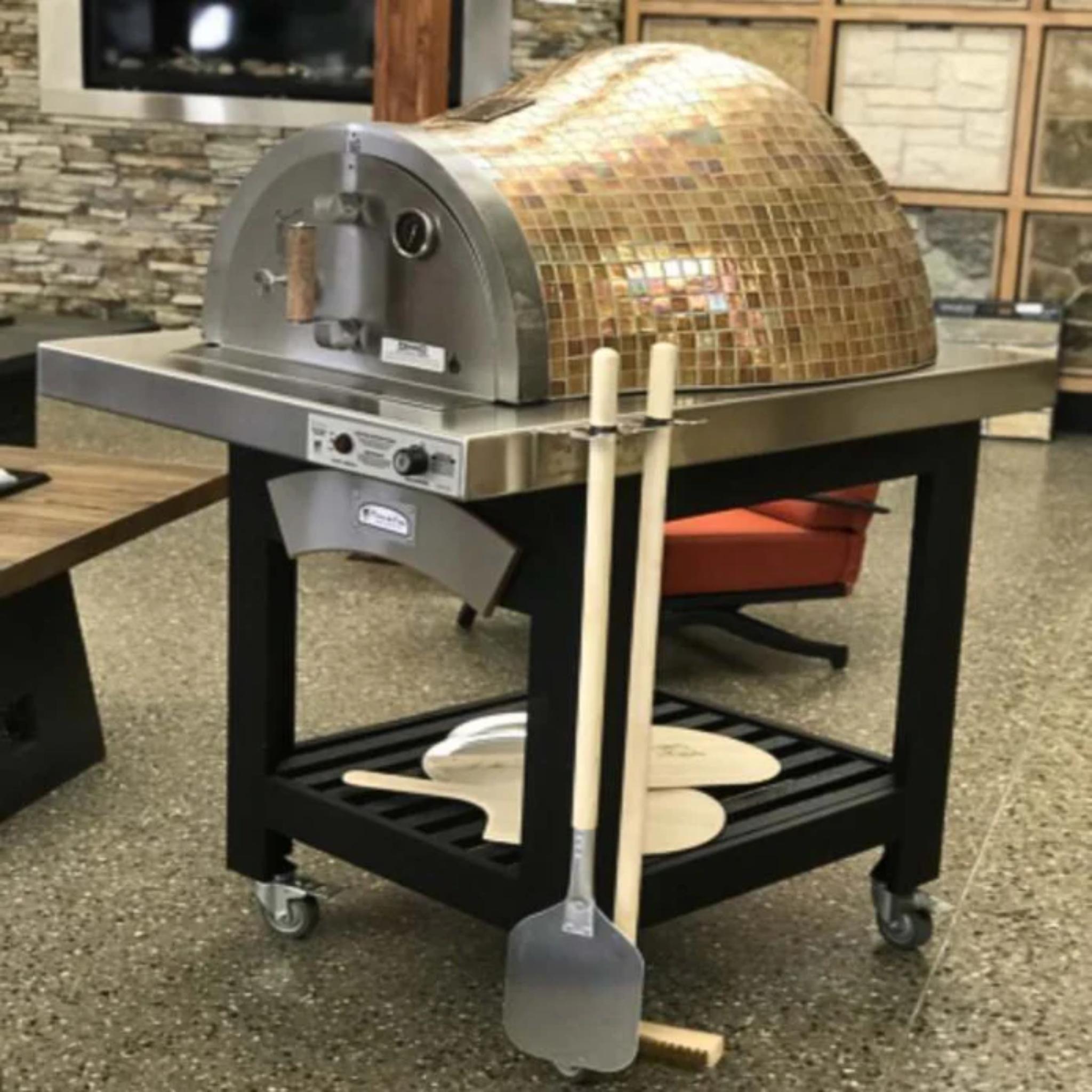 HPC Forno De Pizza Forno Series Portable Pizza Oven with Cart