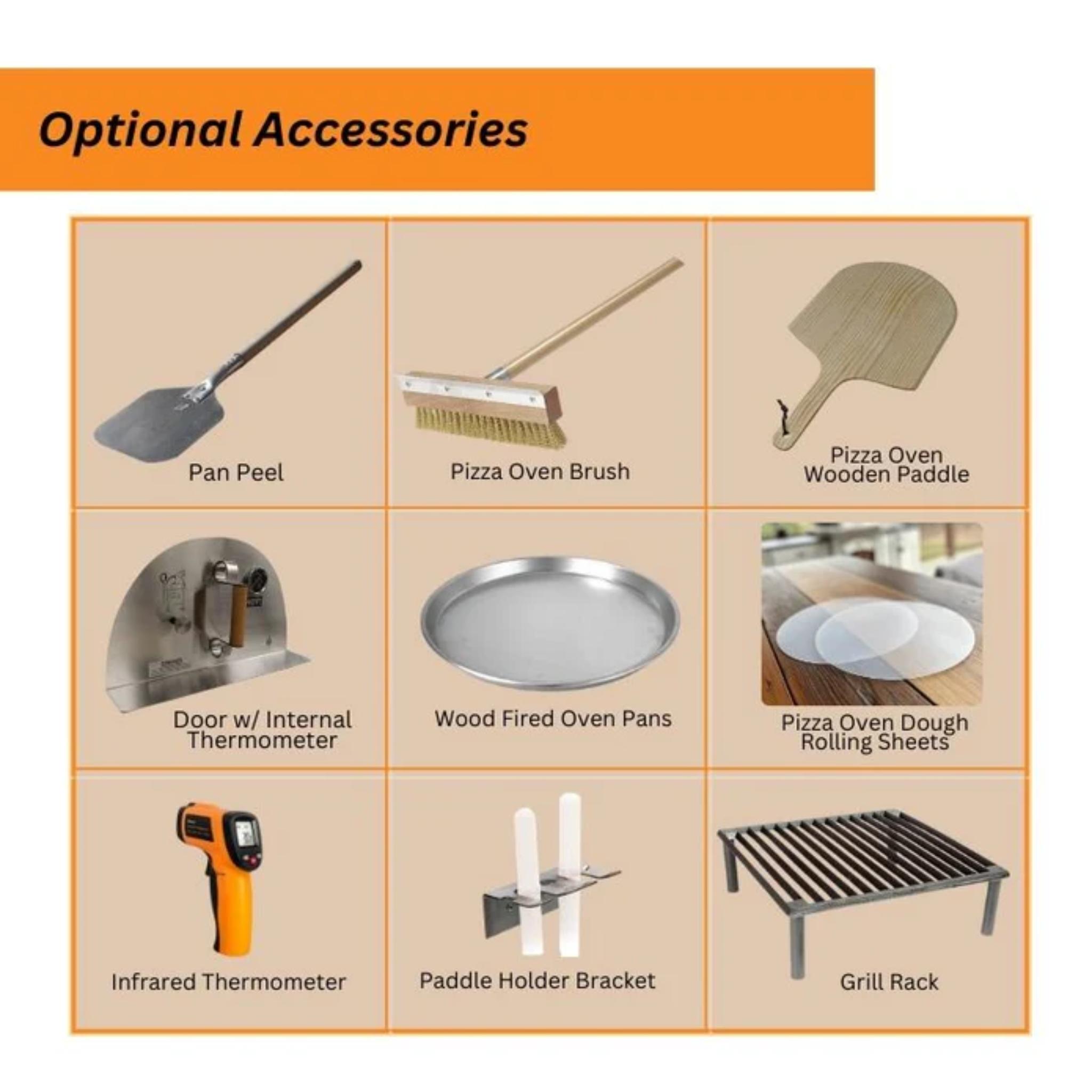 HPC Forno de Pizza Di Napoli Ready to Finish Built In Pizza Oven