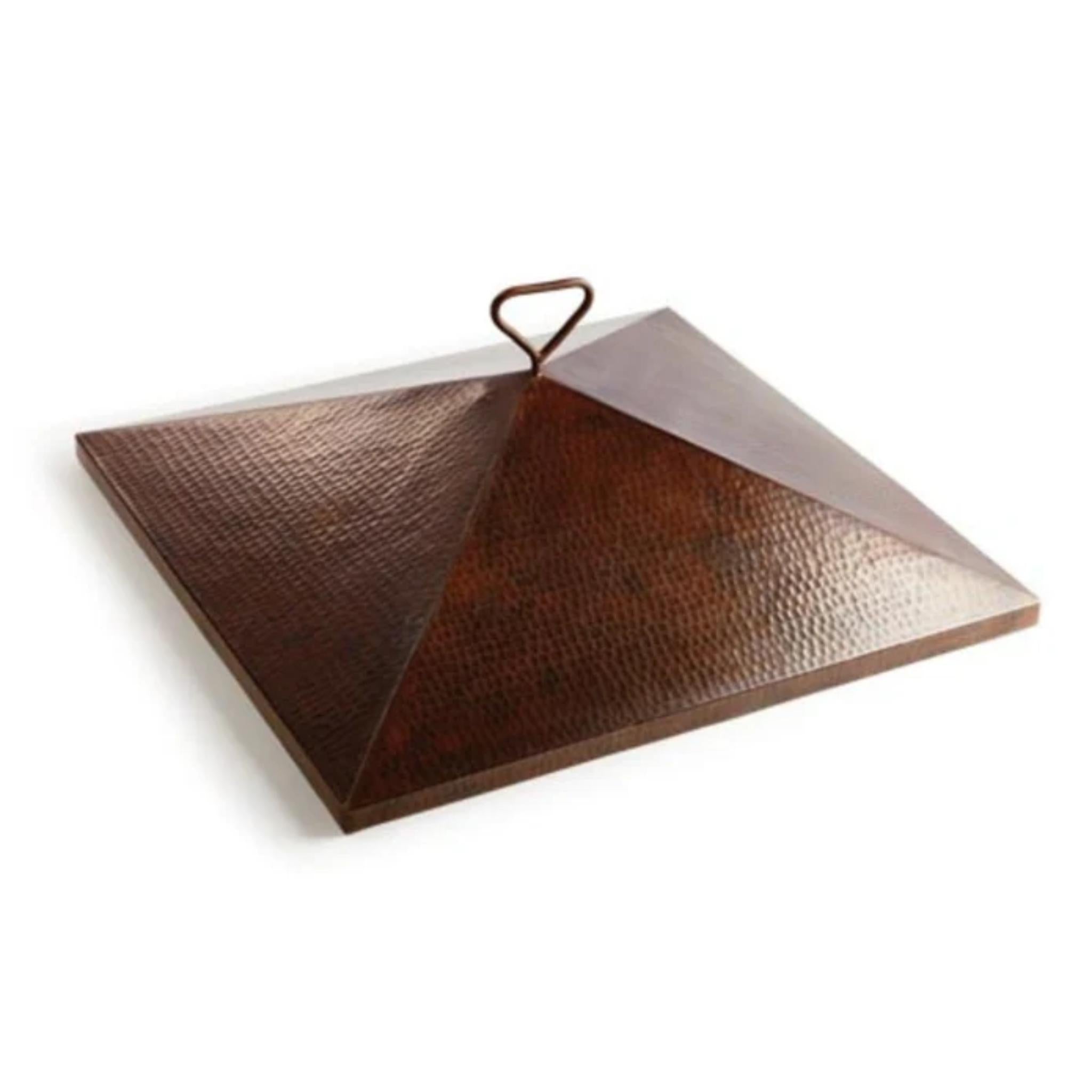 HPC Sierra Rectangular 36" Copper Fire Bowl