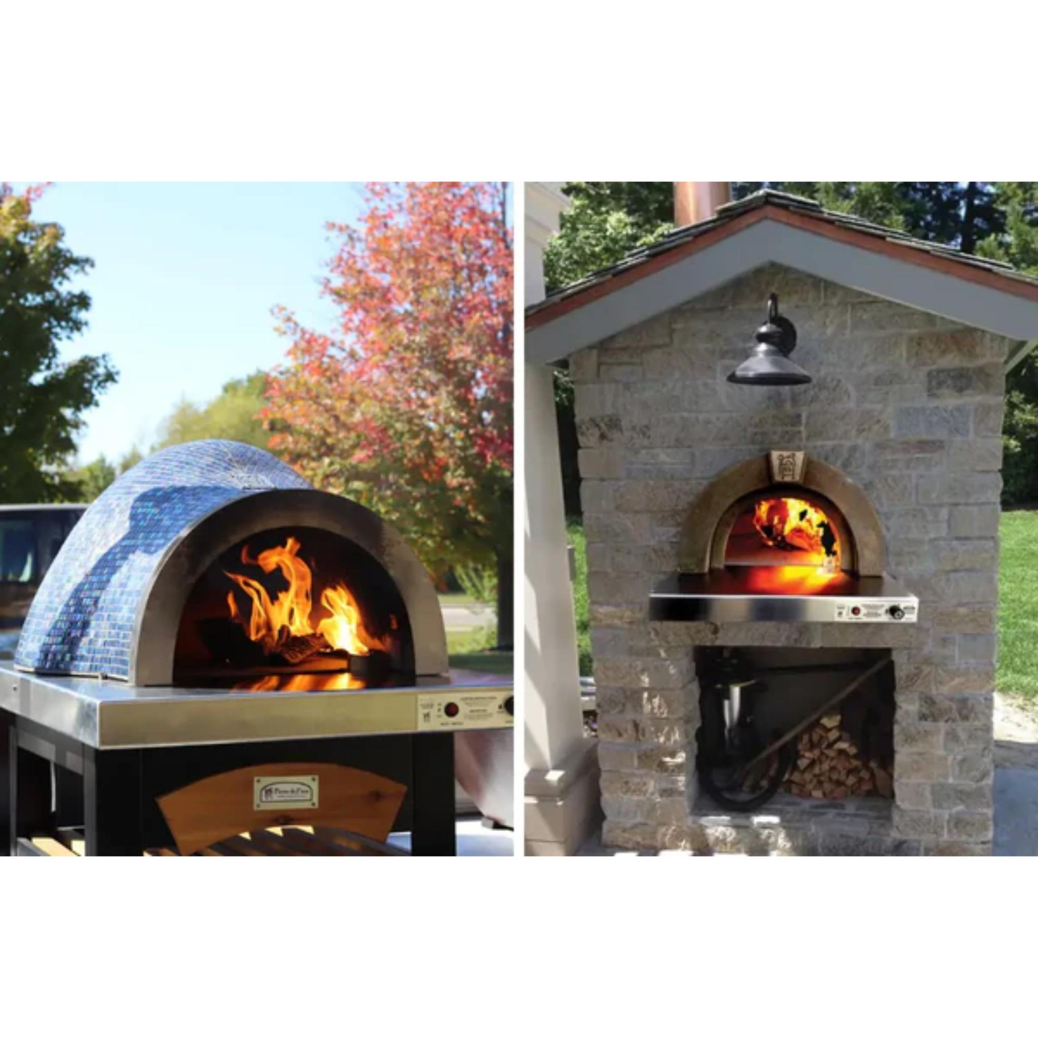 HPC Forno De Pizza Forno Series Portable Pizza Oven with Cart