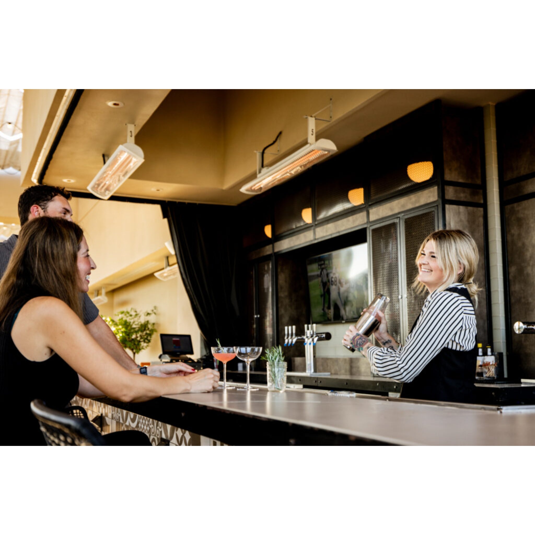 Bromic Tungsten Smart-Heat Electric Outdoor Heaters 56"