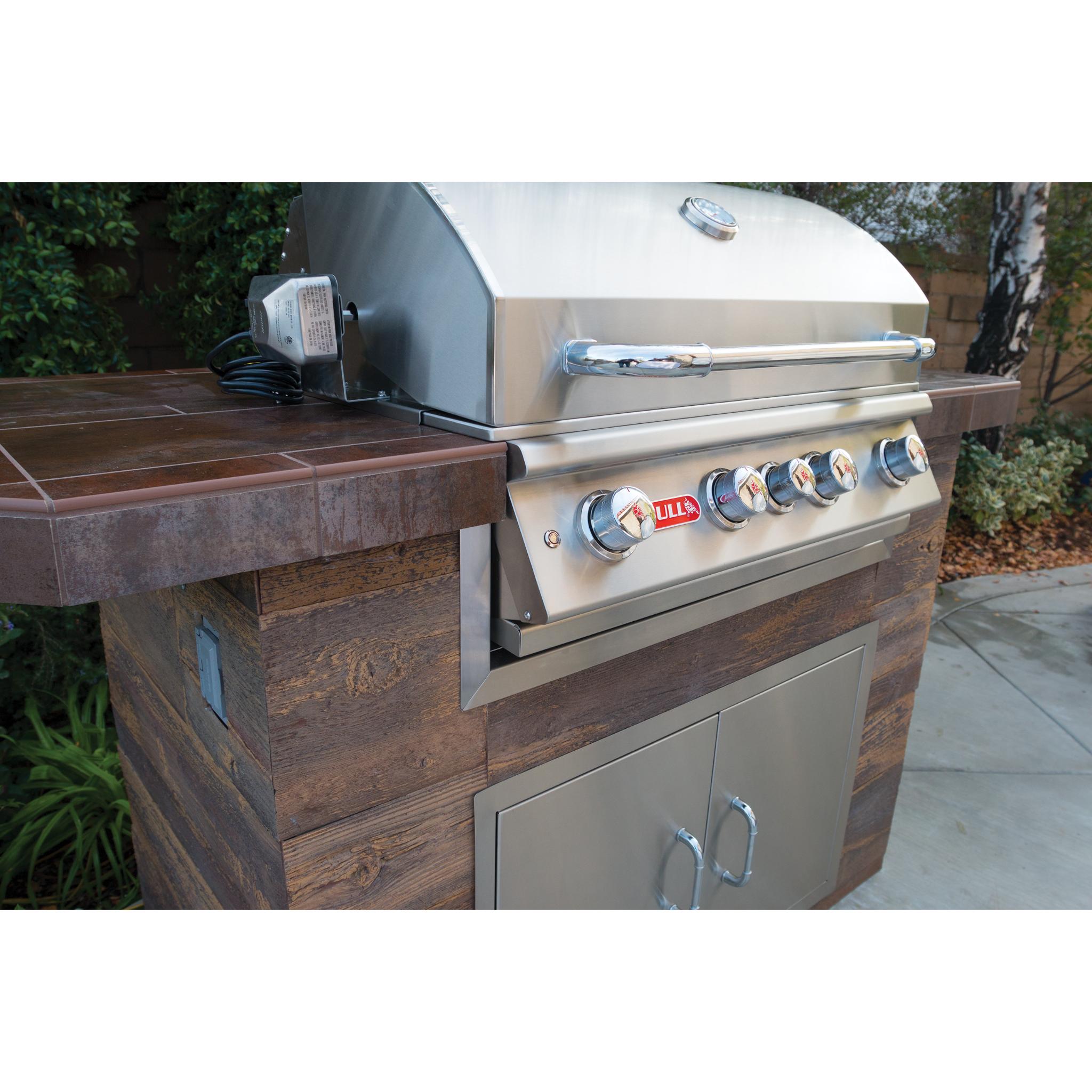 Bull 30" Angus Drop In Grill w/light 4 Burner / 75,000 BTU's