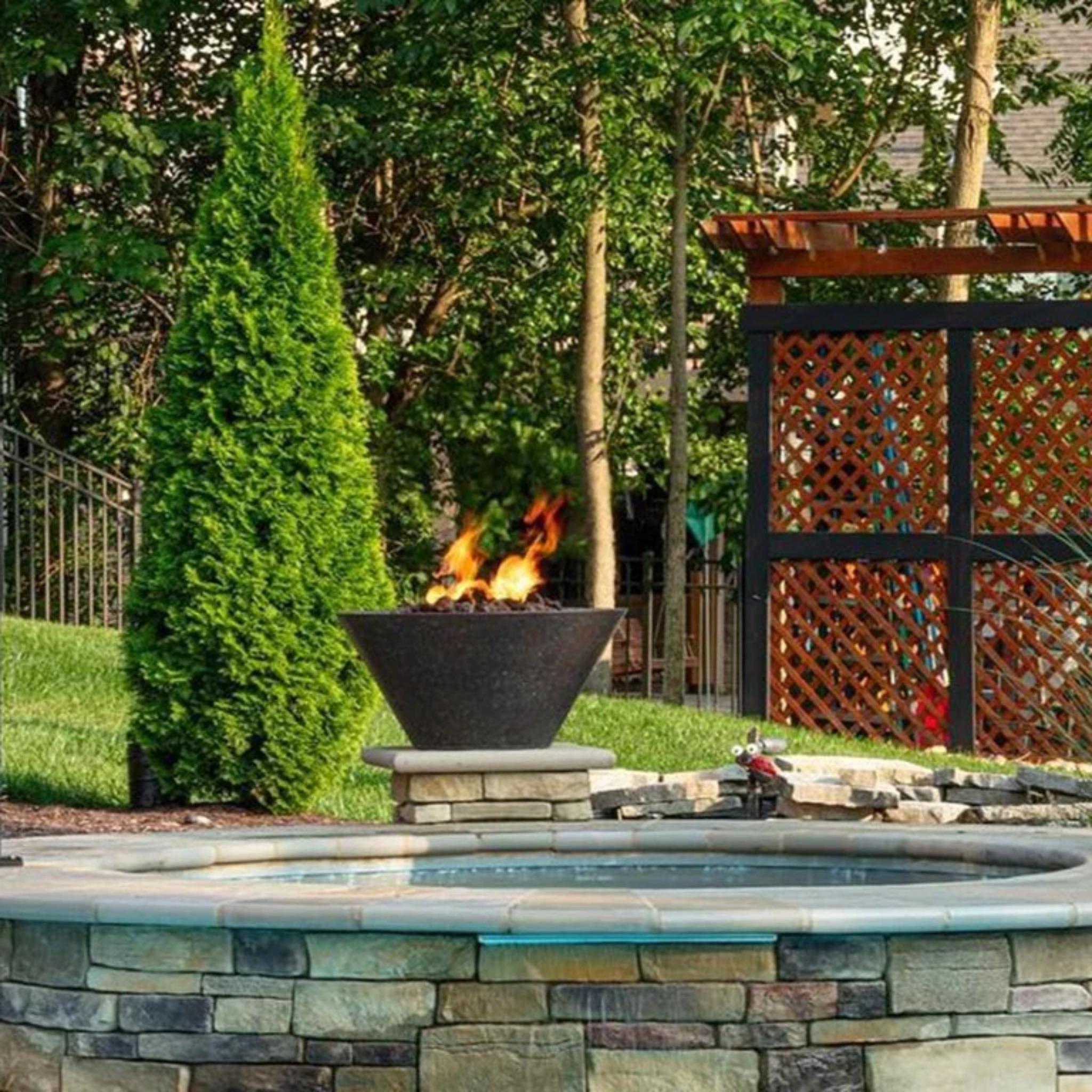 HPC Mesa Round 32" Copper Fire Bowl