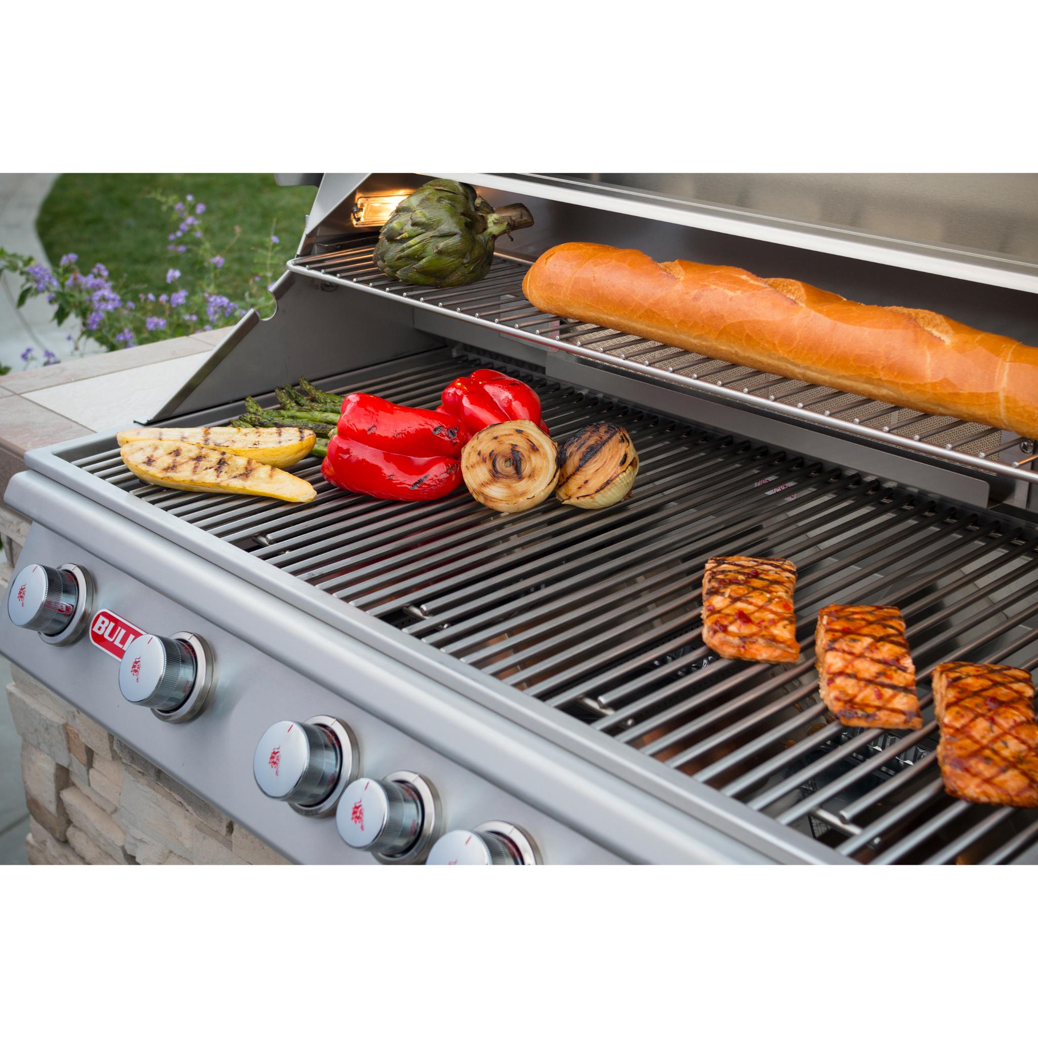 Bull 38" Brahma Drop In Grill w/light 5 Burner / 90,000 BTU's