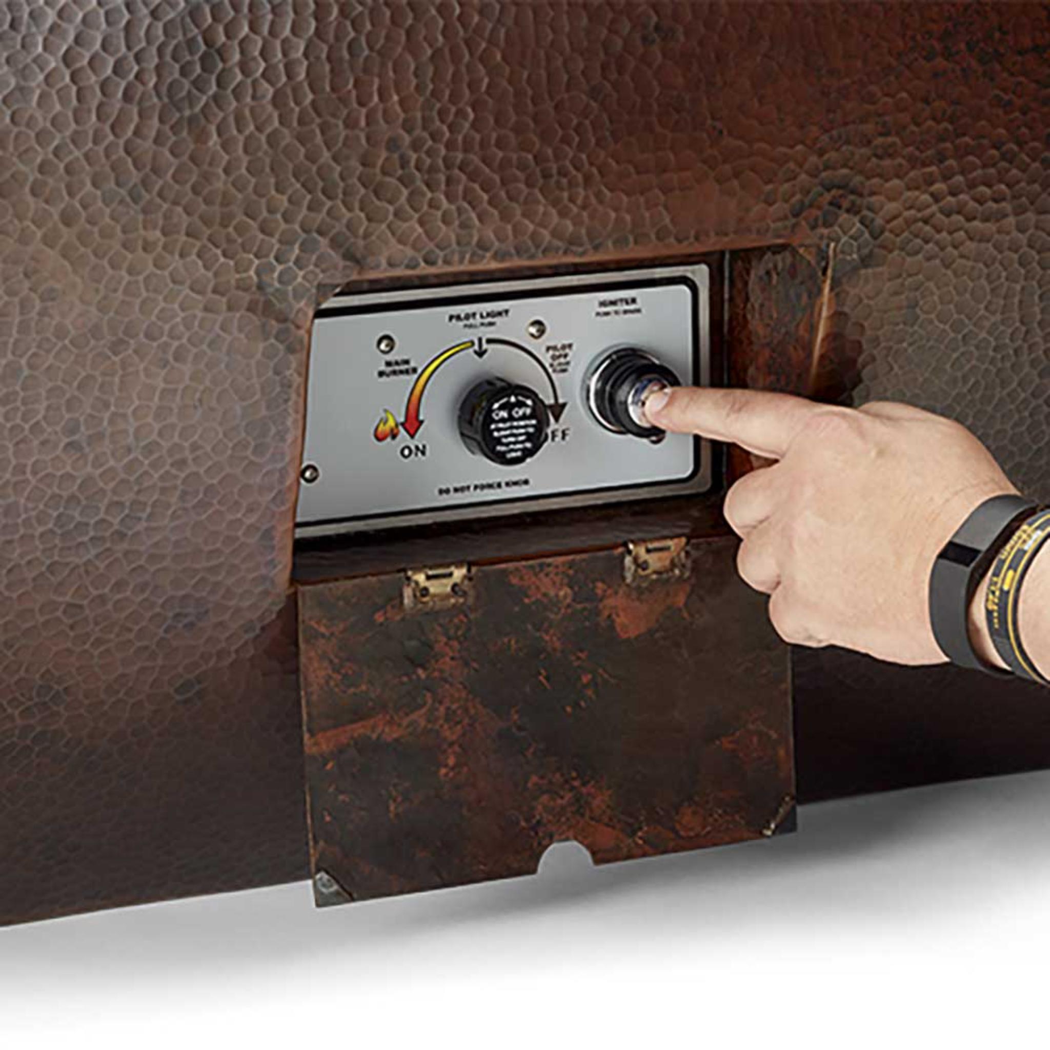 HPC Tempe Round 31" Copper Fire Bowl