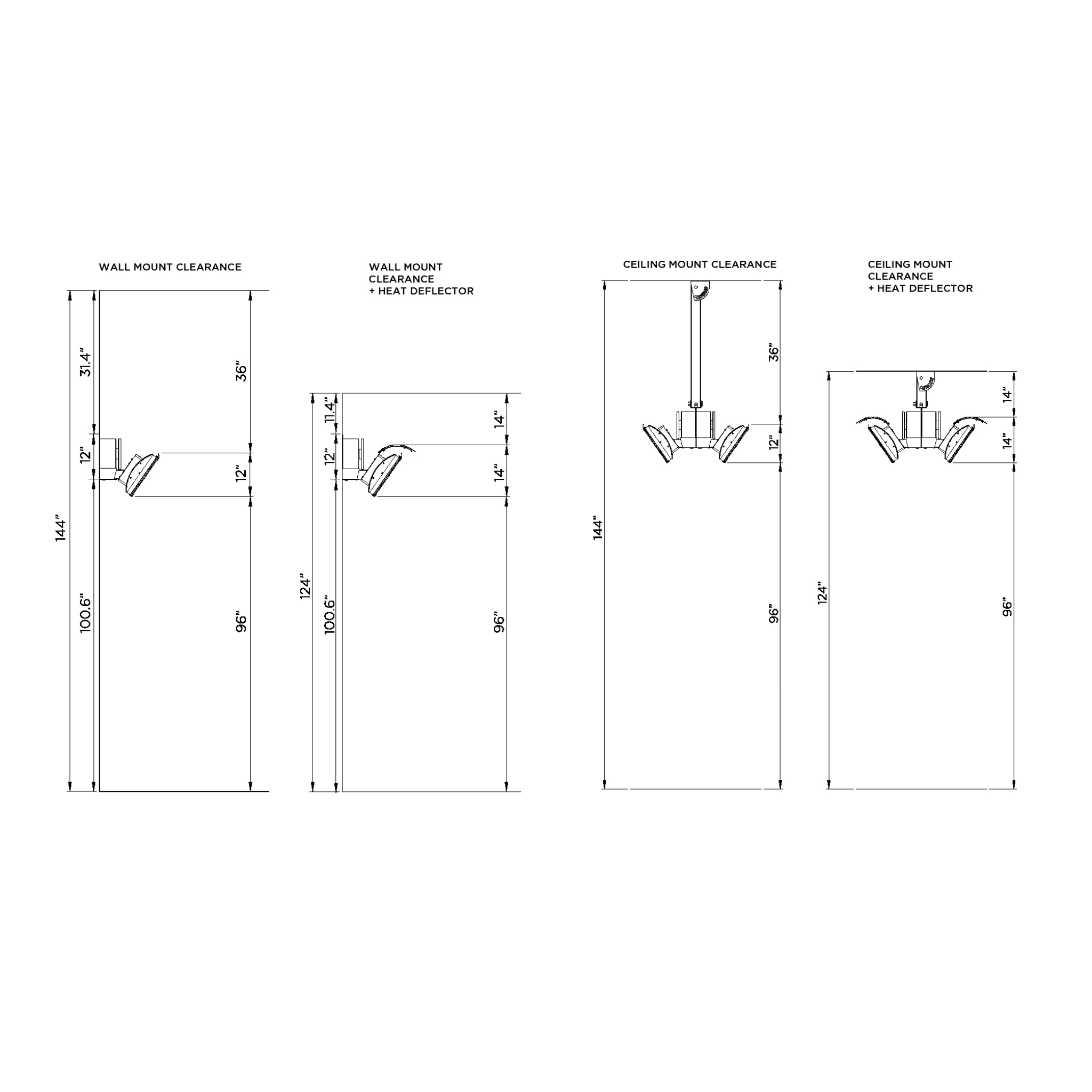 Bromic Platinum Smart-Heat Gas Premium Outdoor Heaters