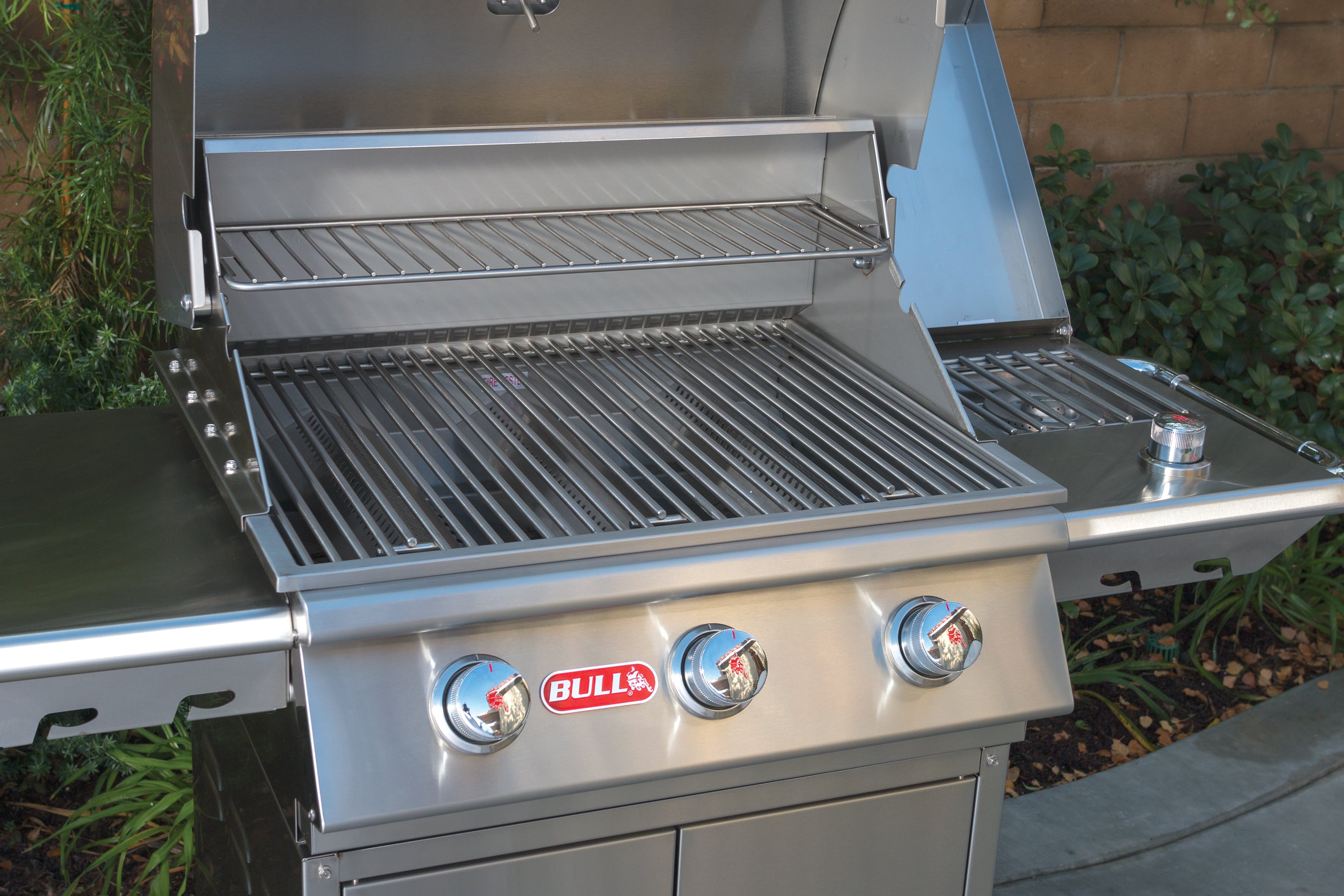 Bull Sidekick - Side Burner for Complete Grill Cart, LP Only