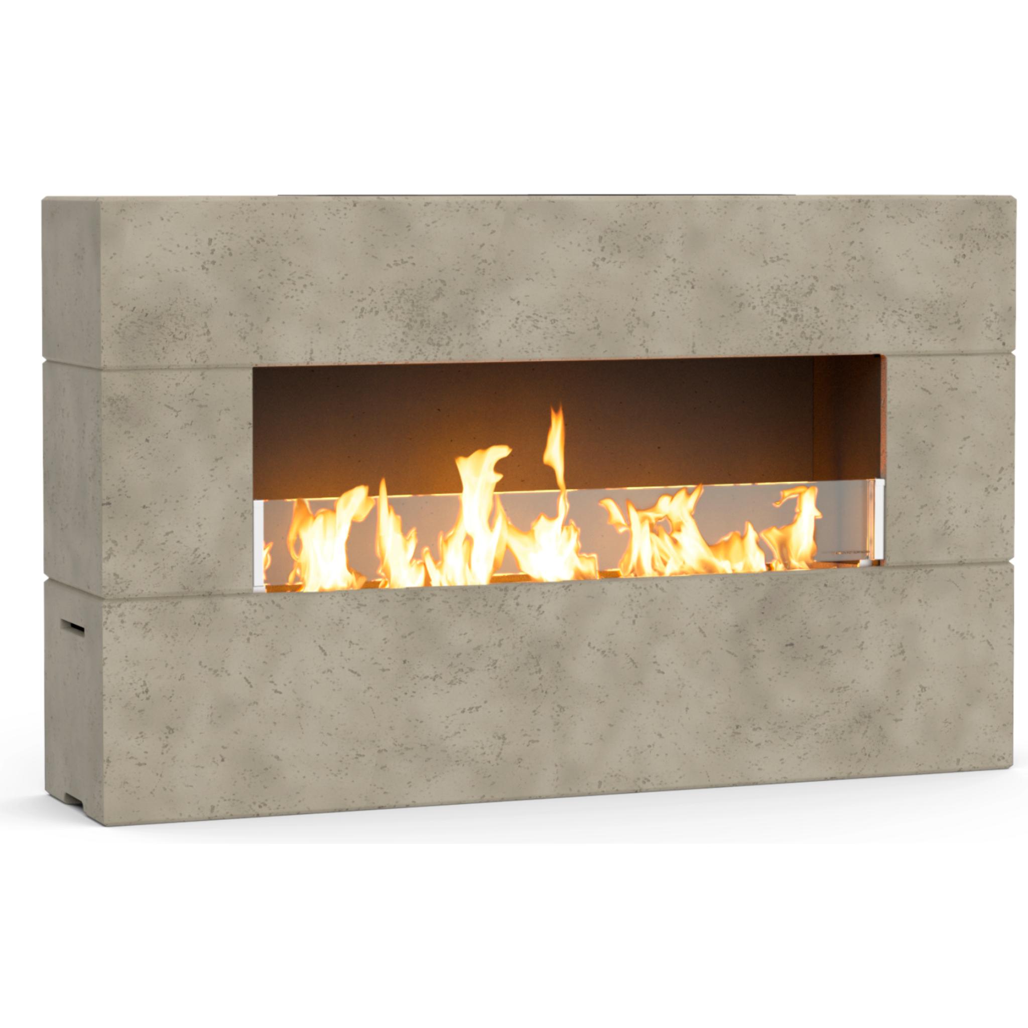 American Fyre Designs 72" Milan Low Linear Outdoor Gas Fireplace