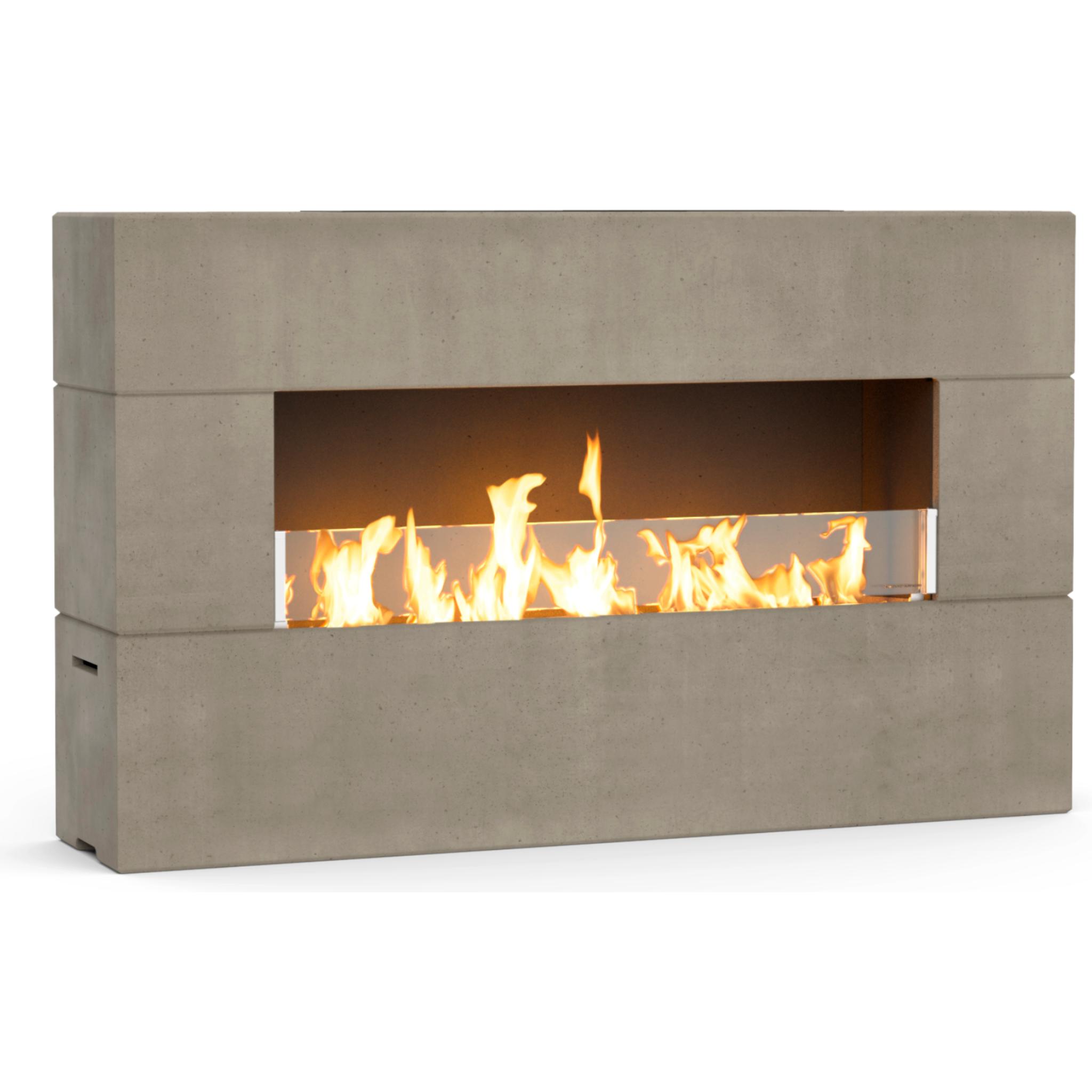 American Fyre Designs 72" Milan Low Linear Outdoor Gas Fireplace