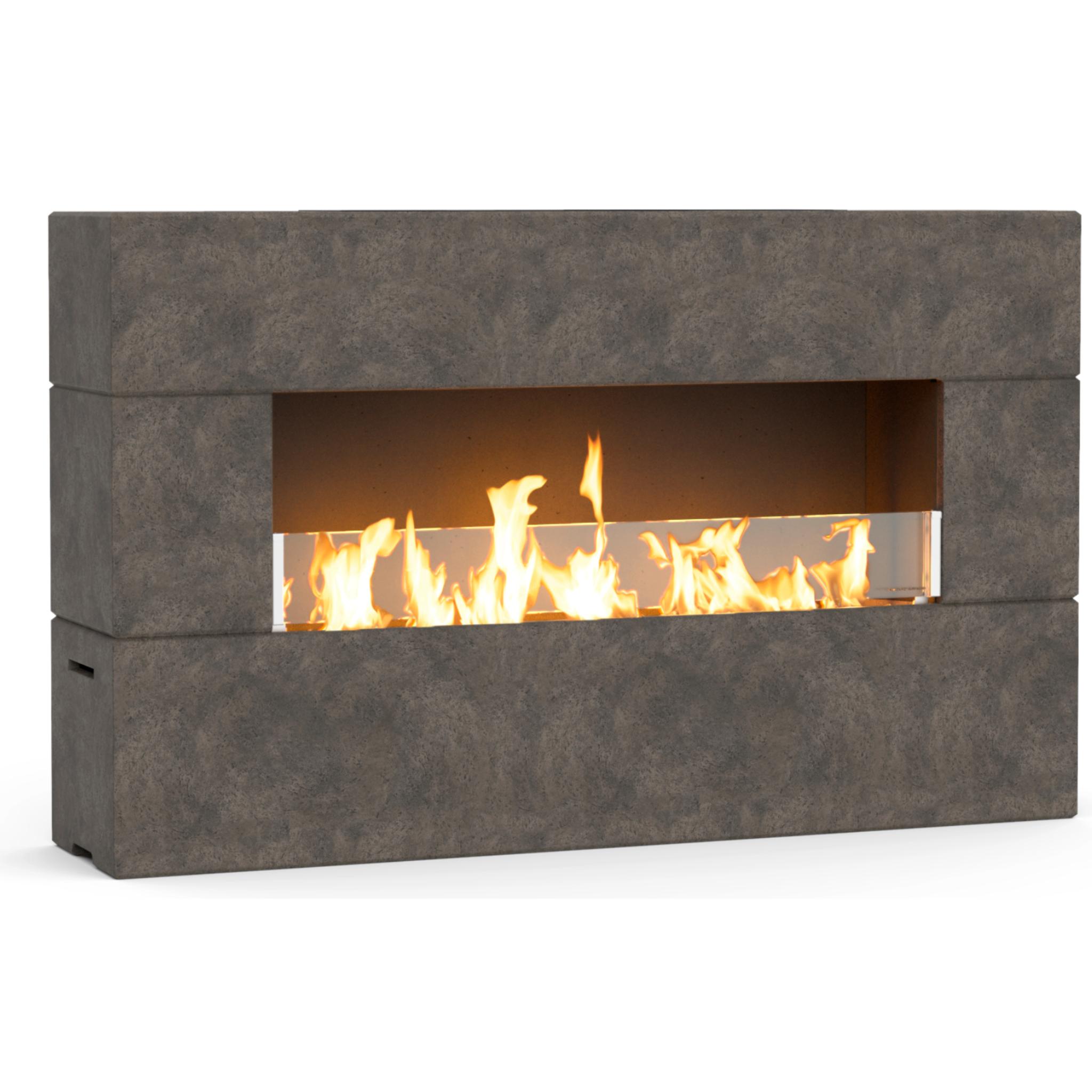 American Fyre Designs 72" Milan Low Linear Outdoor Gas Fireplace