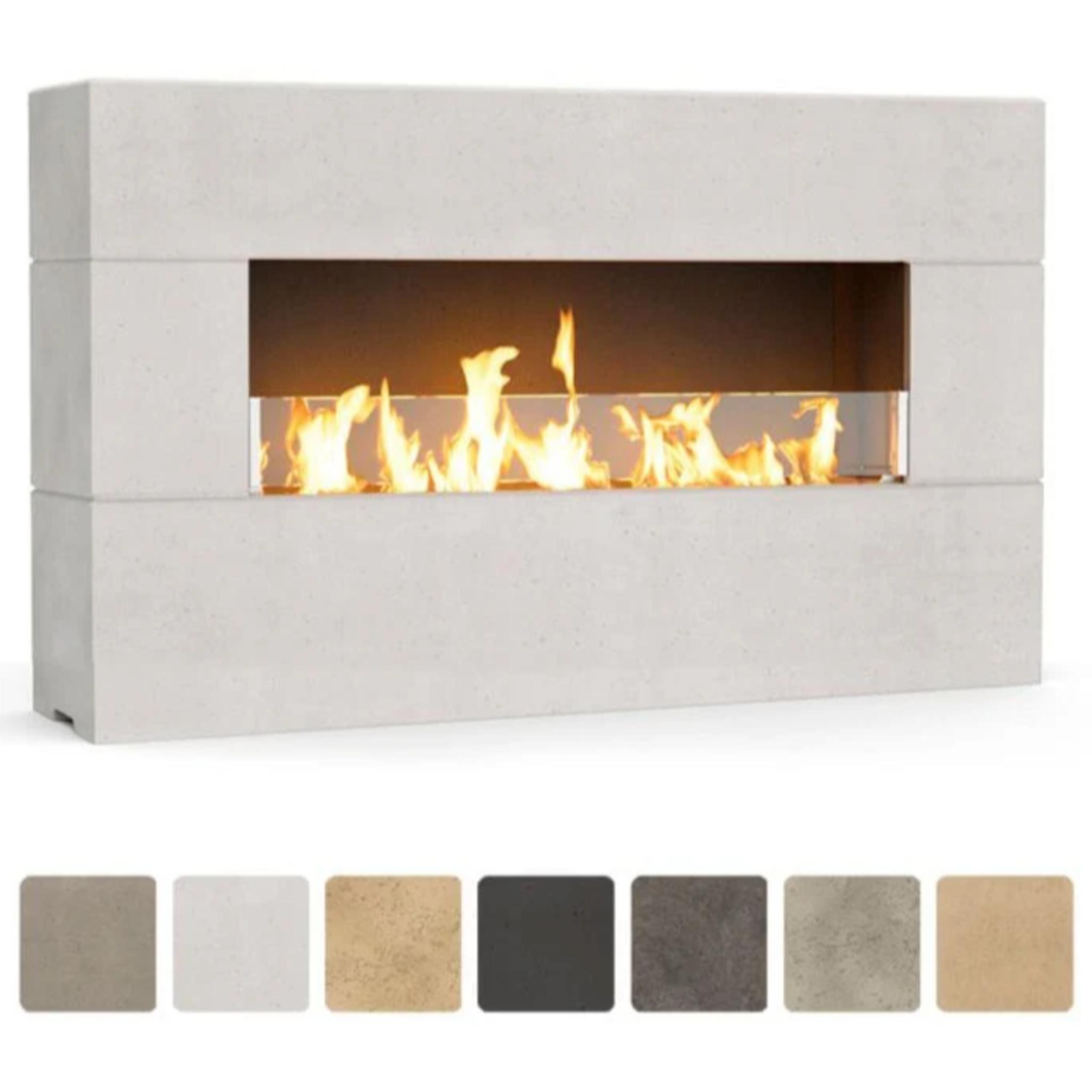 American Fyre Designs 72" Milan Low Linear Outdoor Gas Fireplace