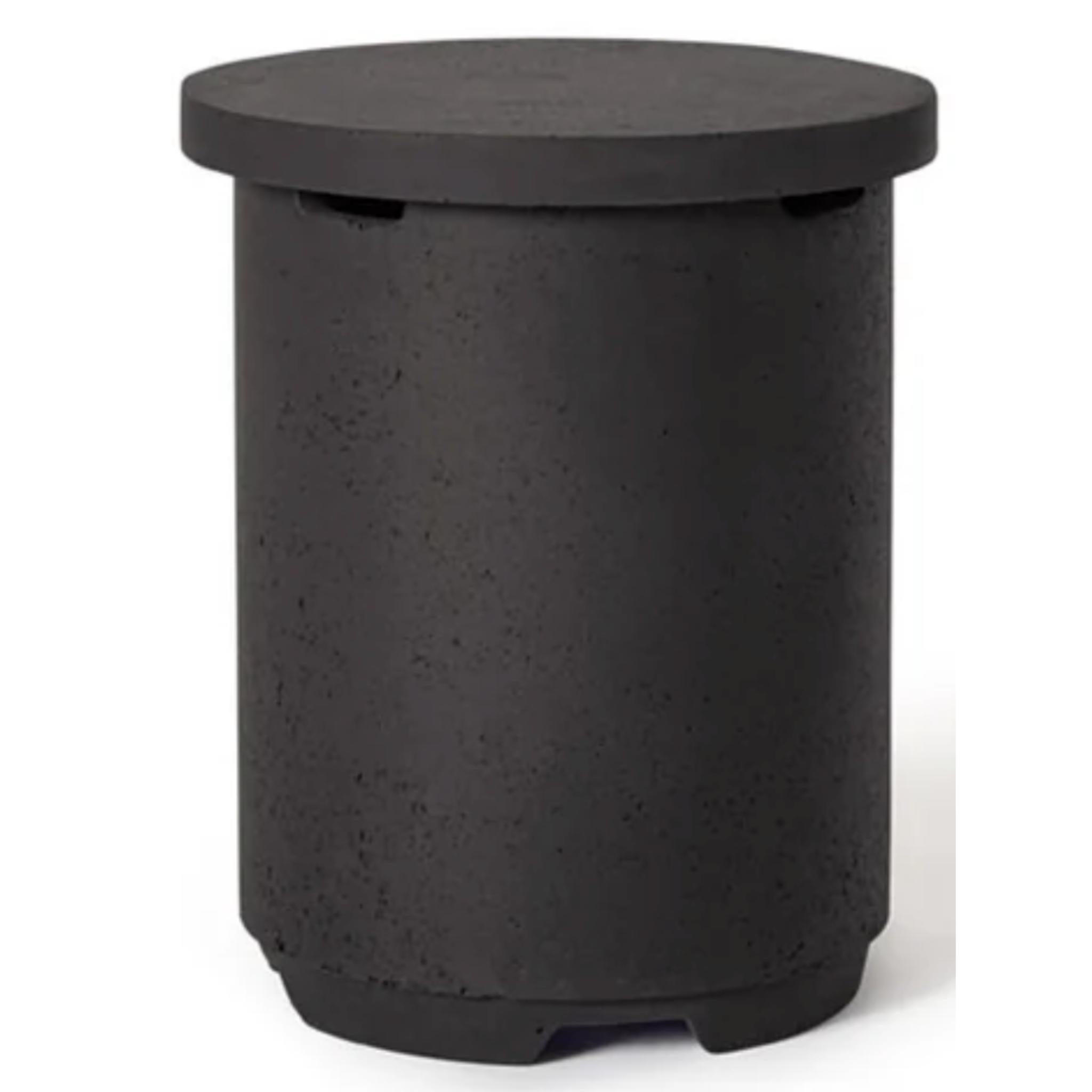 American Fyre Designs Contempo Tank Cover/End Table in GFRC