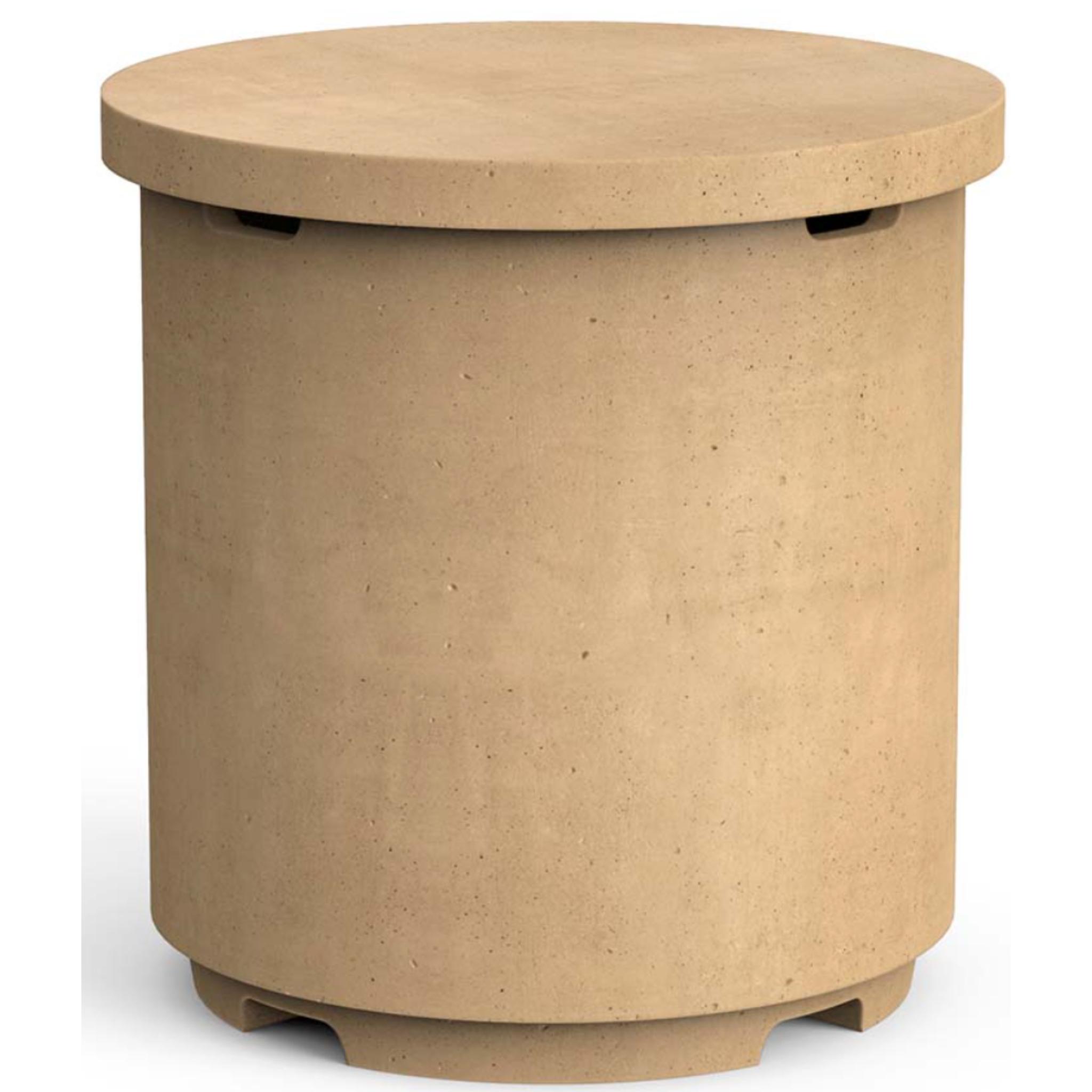 American Fyre Designs Contempo Tank Cover/End Table in GFRC
