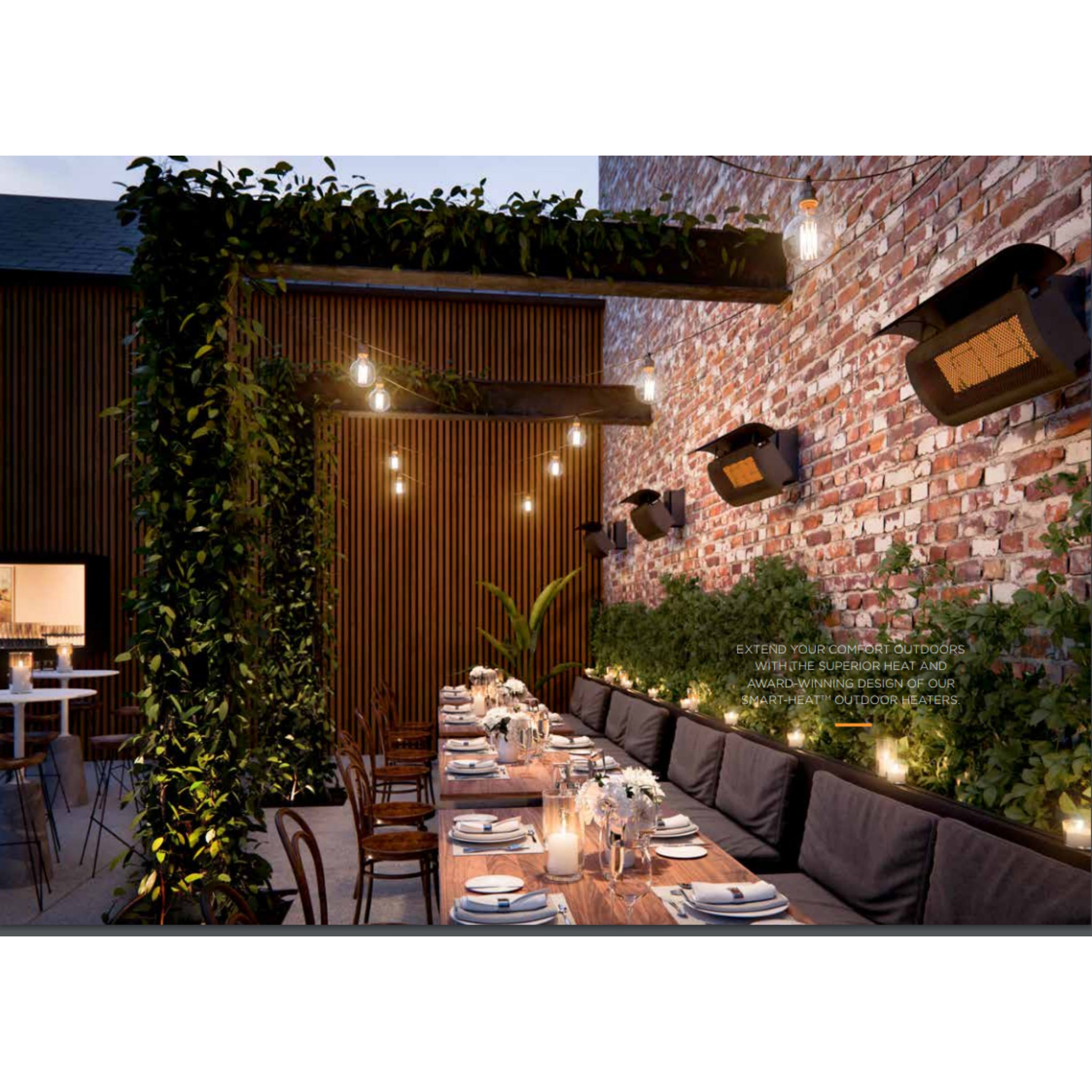 Bromic Tungsten Smart-Heat Gas Outdoor Heaters