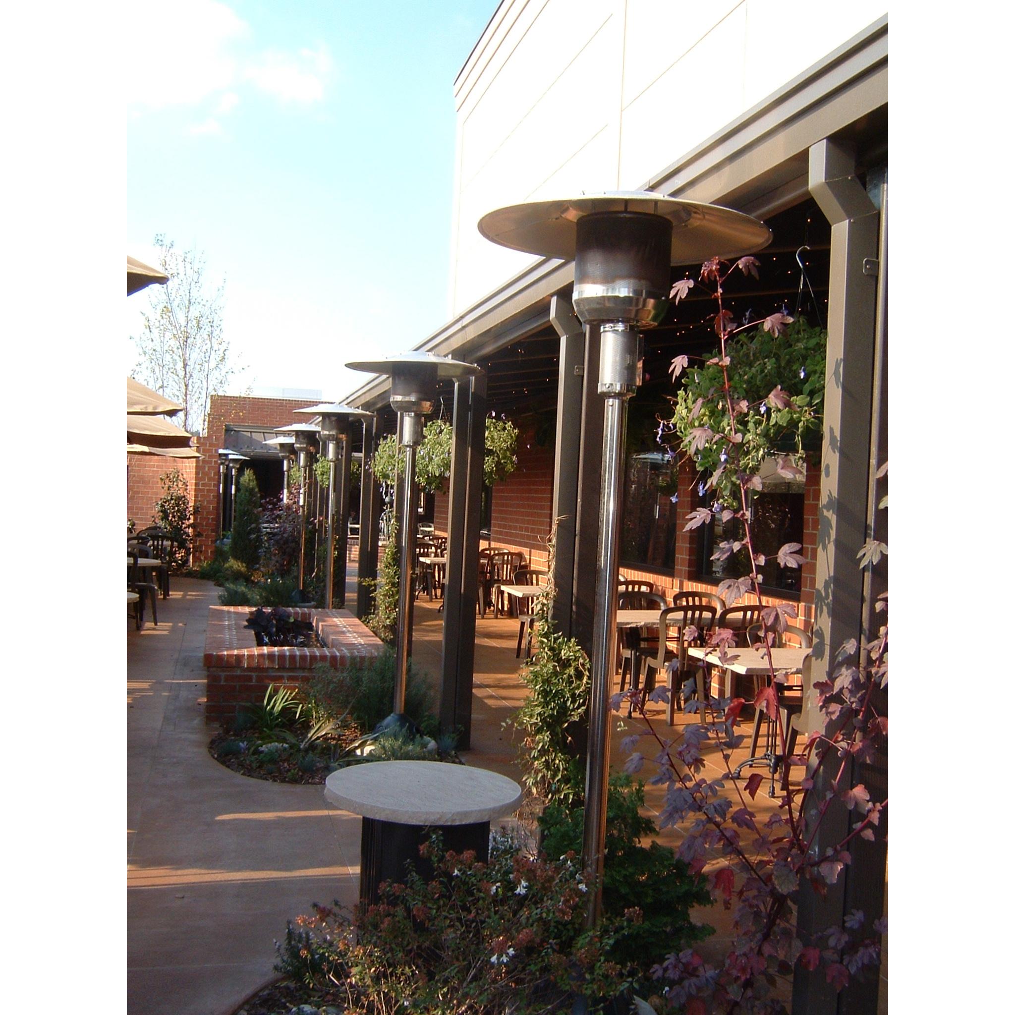 Schwank Portable Parasol Stainless Steel Patio Heater, LP Gas