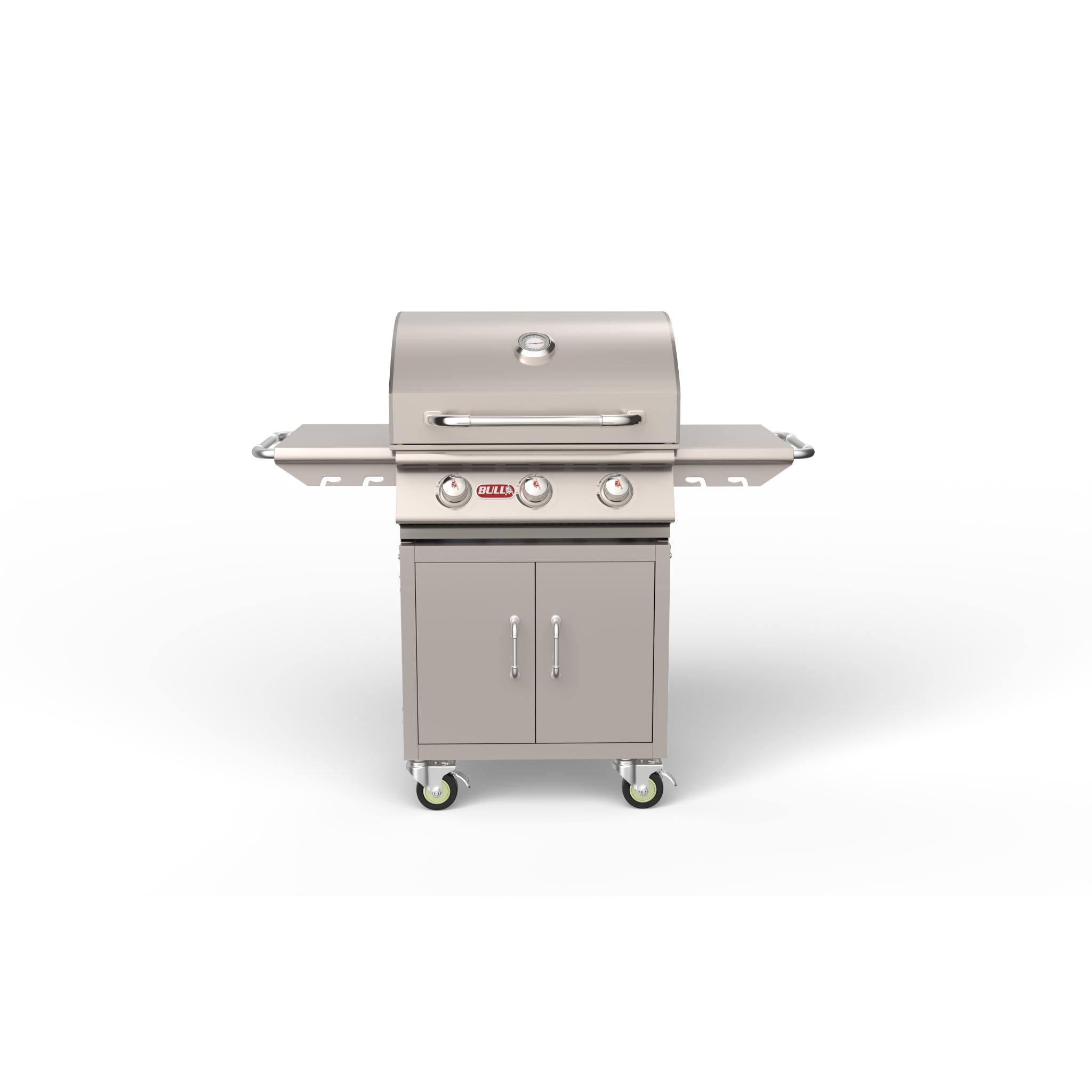 Bull 24" Steer Premium Complete Grill Cart 3 Burner / 45,000 BTU's